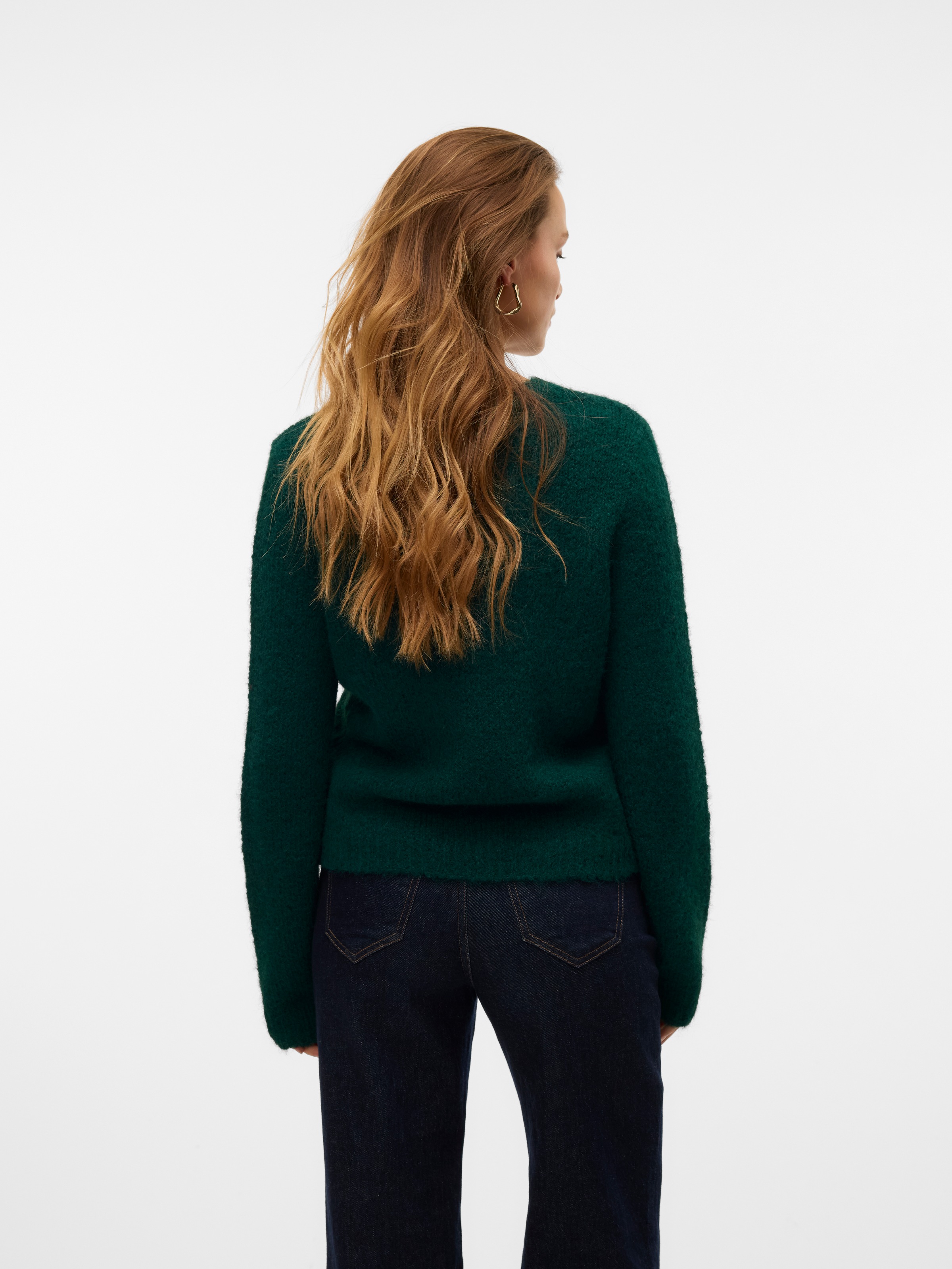 Thumbnail - Vero Moda Strickpullover "VMNOVAH LS O-NECK PULLOVER GA NOOS"