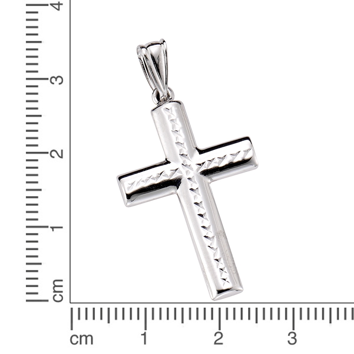 Vivance Kettenanhänger »925 Silber rhodiniert Kreuz« online bestellen | BAUR | Kettenanhänger