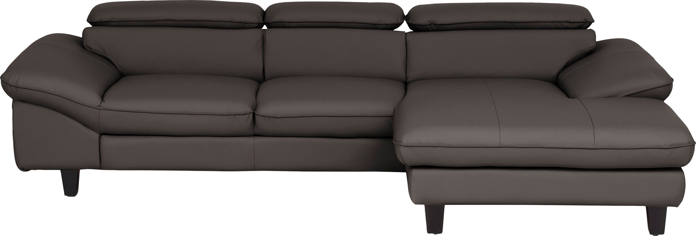 Home affaire Ecksofa »Pilot L-Form«, mit Kopfteilverstellung, wahlweise mit Bettfunktion & Bettkasten