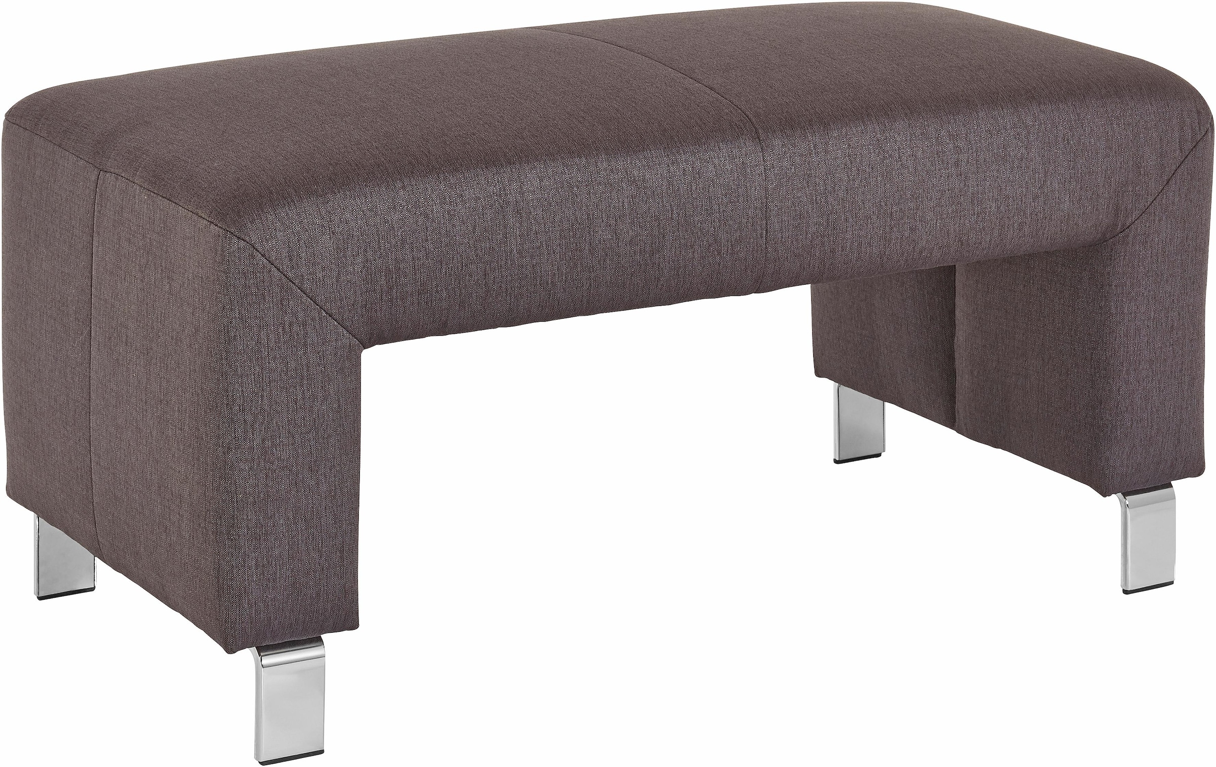 exxpo - sofa fashion Polsterhocker »Intenso, Hocker, modern« hohe Bodenfreiheit, frei im Raum stellbar, hoher Sitzkomfort