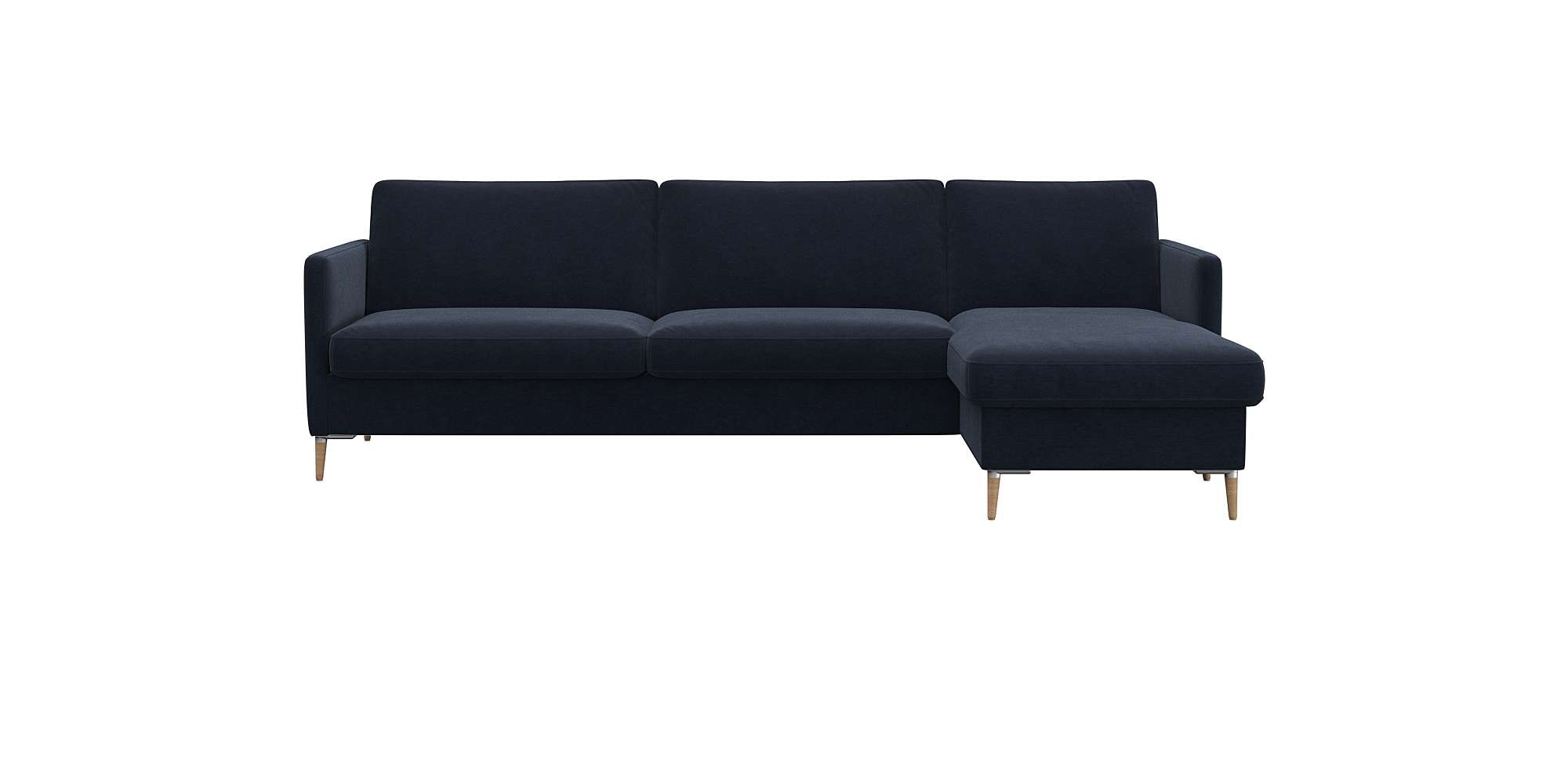 FLEXLUX Ecksofa "Fiore, super Sitzkomfort durch Kaltschaum im Sitz, L-Form" günstig online kaufen