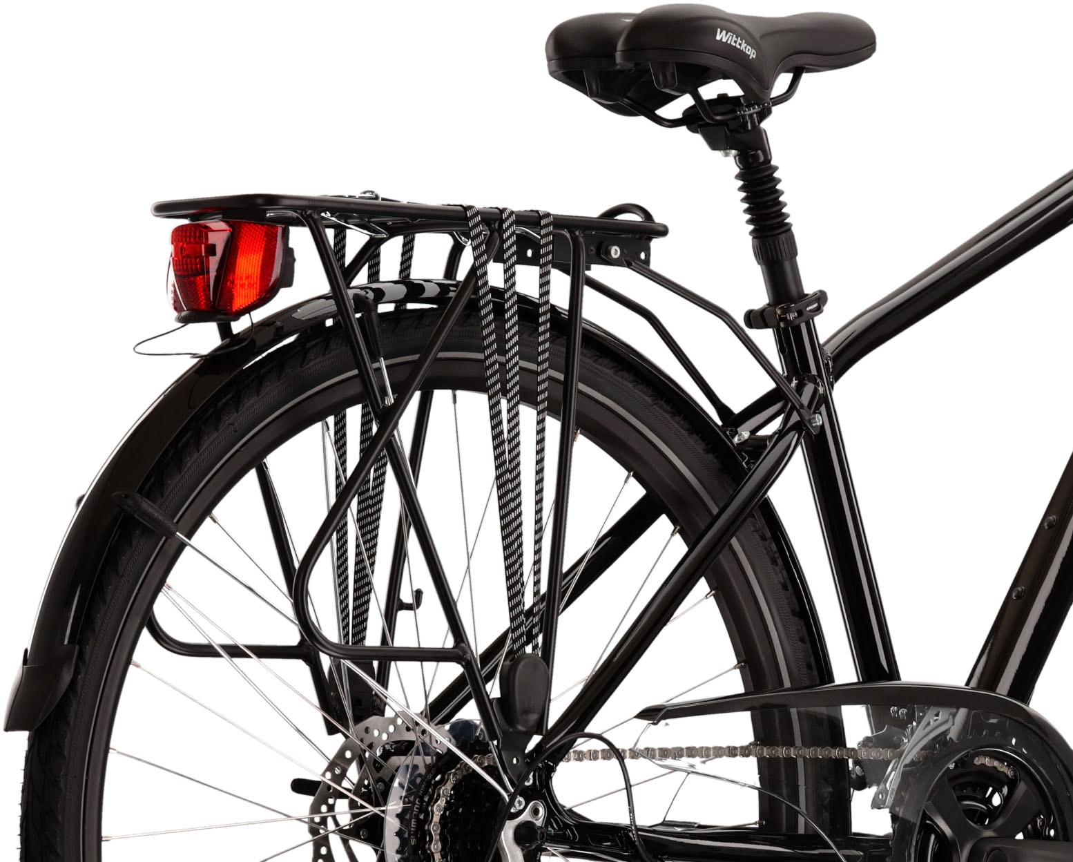 Kross Trekkingrad »Trekkingrad Trans 5.0 schwarz 24 Gänge«, 24 Gang, Shimano, DEORE M592 Schaltwerk, Kettenschaltung