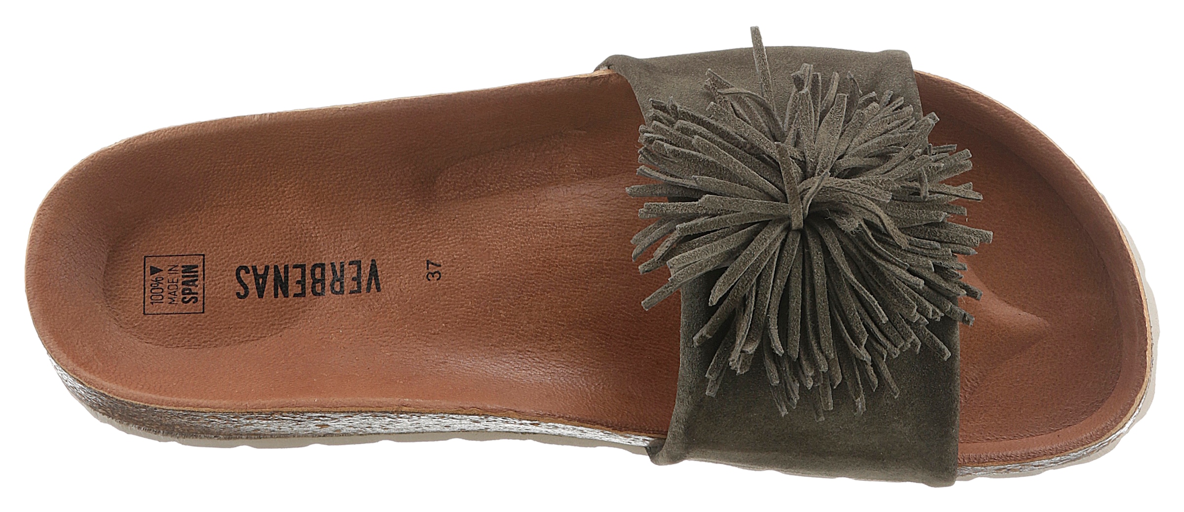 VERBENAS Pantolette »Reina Roda«, mit vorgeformtem Fußbett