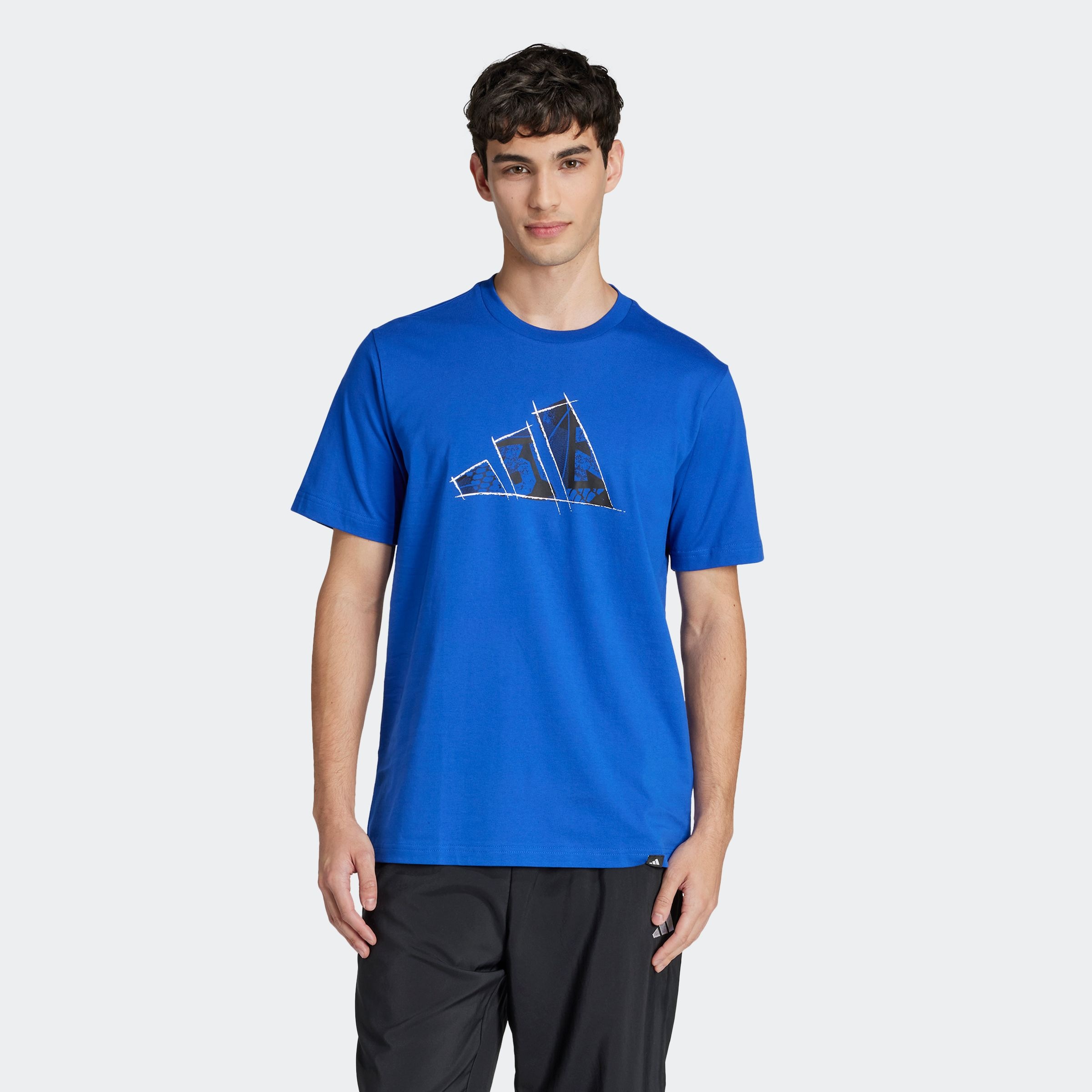 adidas Sportswear T-Shirt "LOGO GRAPHIC" sportlicher Stil, aus Baumwolle, p günstig online kaufen