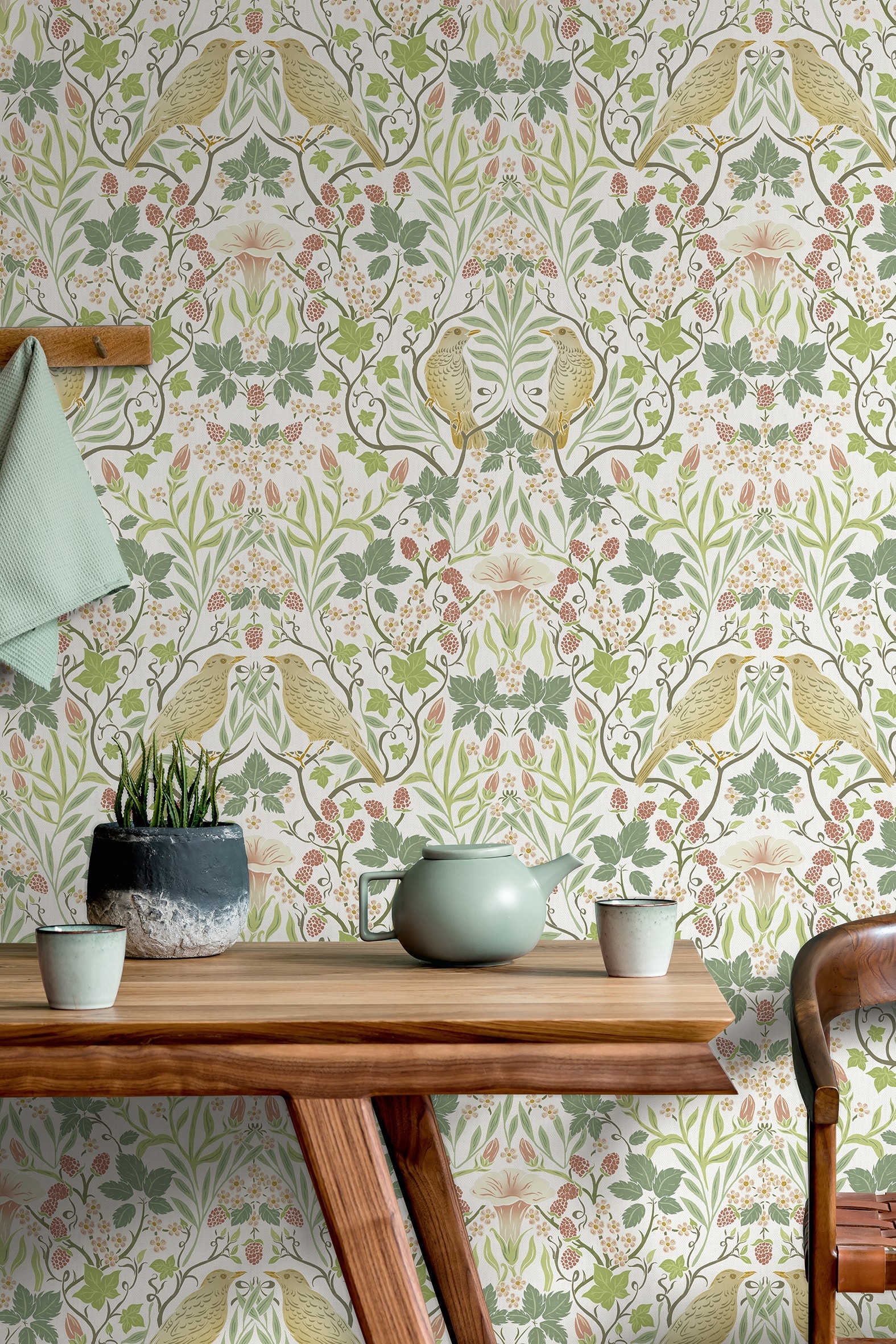 Marburg Vliestapete "Botanical Breeze" botanisch moderne Tapete für Wohnzimmer Schlafzimmer Küche