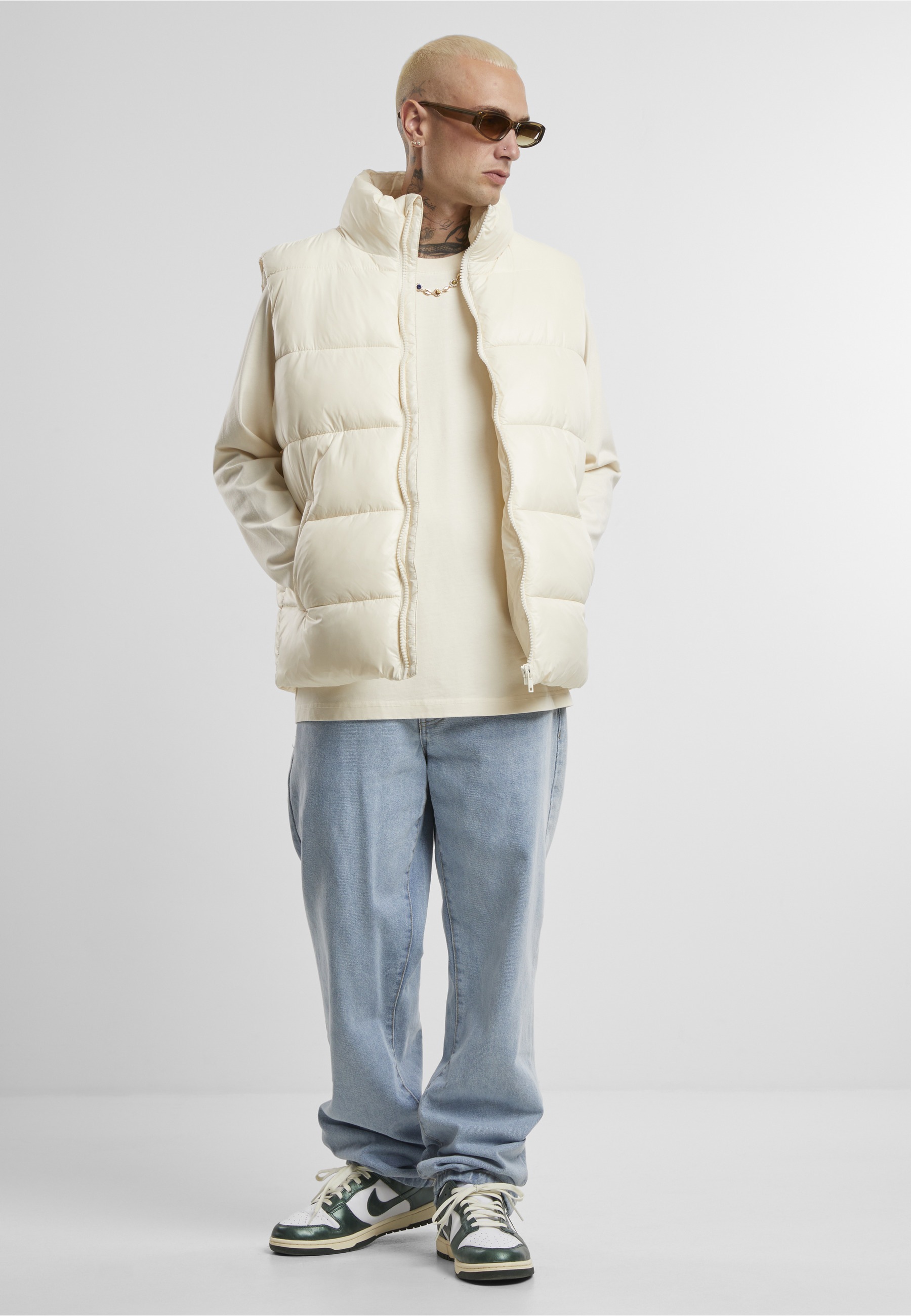 URBAN CLASSICS Steppweste »Urban Classics Recycled Big Puffer Vest« 1 Stk.