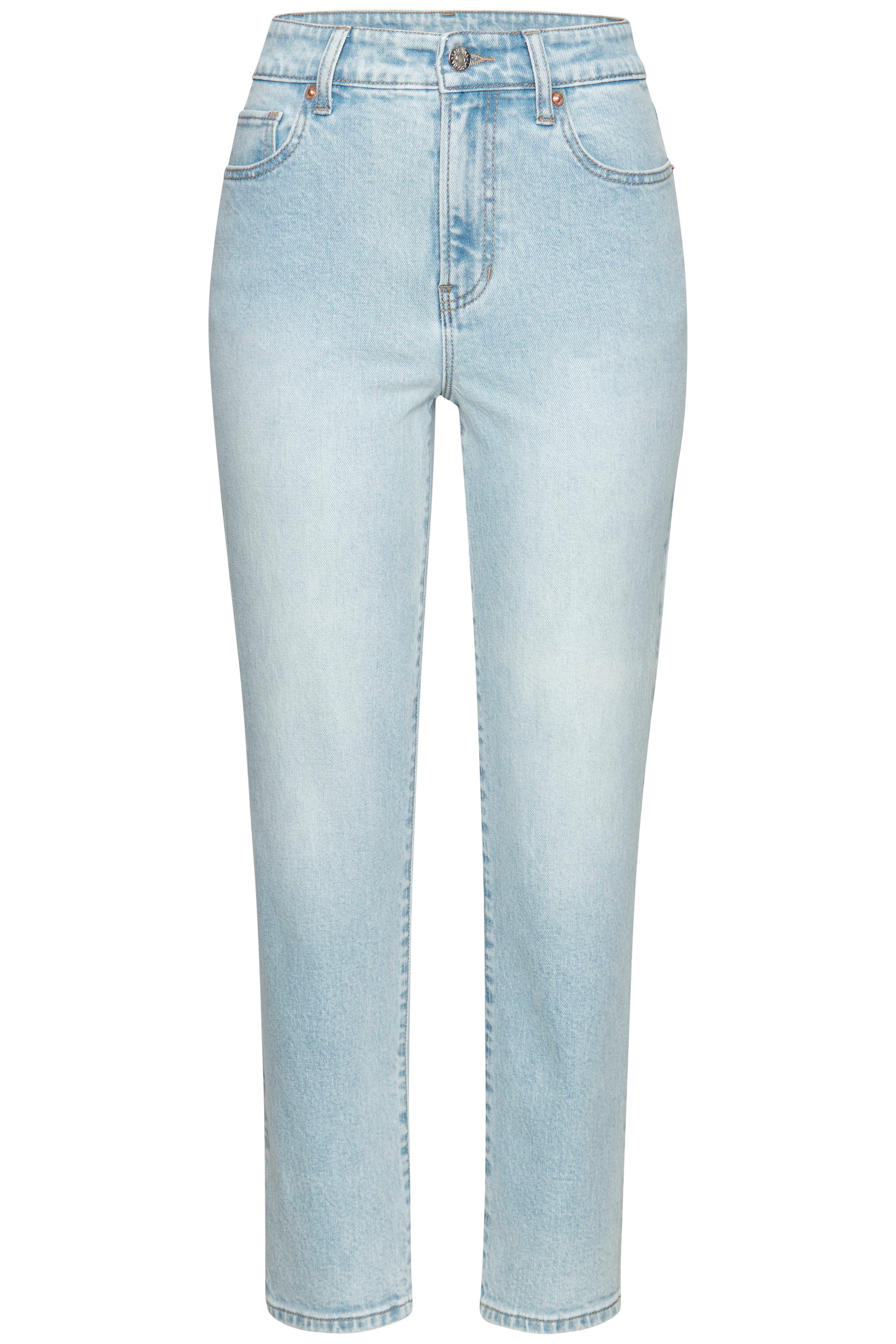 LASCANA Ankle-Jeans, mit Stretchanteil, elastische Jeans in gerader Passform
