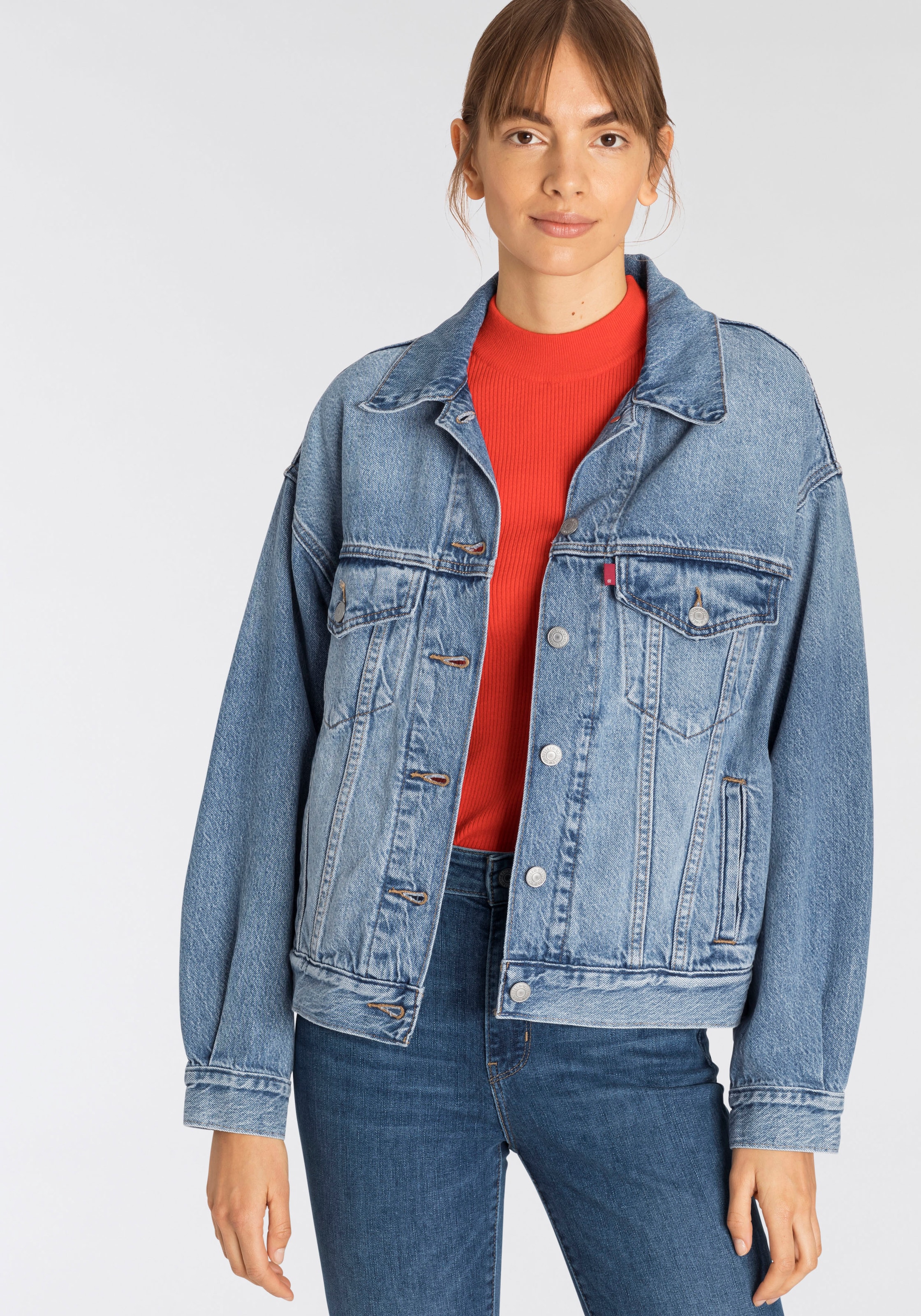 Levis Jeansjacke "90S TRUCKER", mit Umlegekragen günstig online kaufen