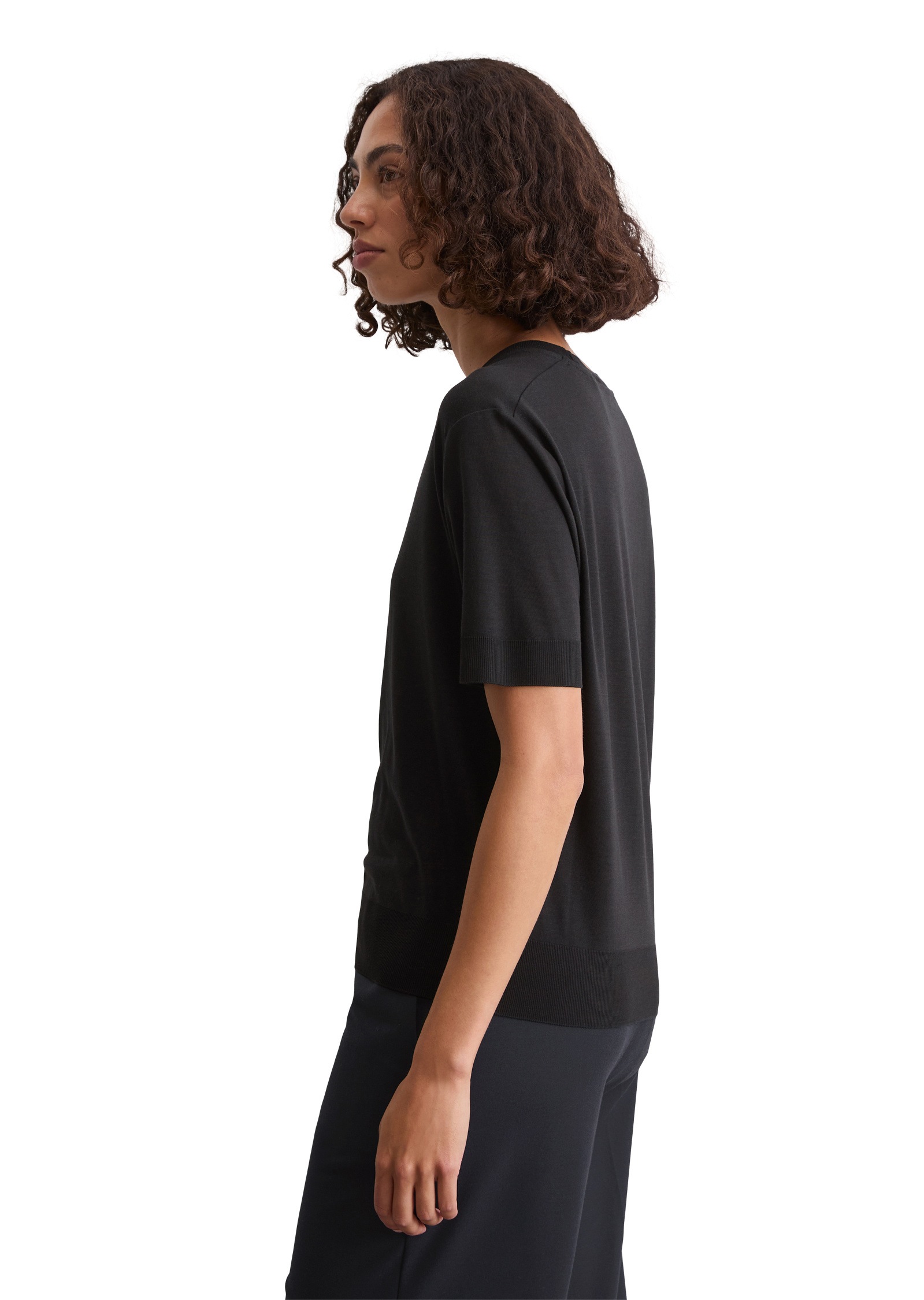 Marc OPolo T-Shirt "aus TENCEL™ Lyocell-Baumwolle-Mix" günstig online kaufen