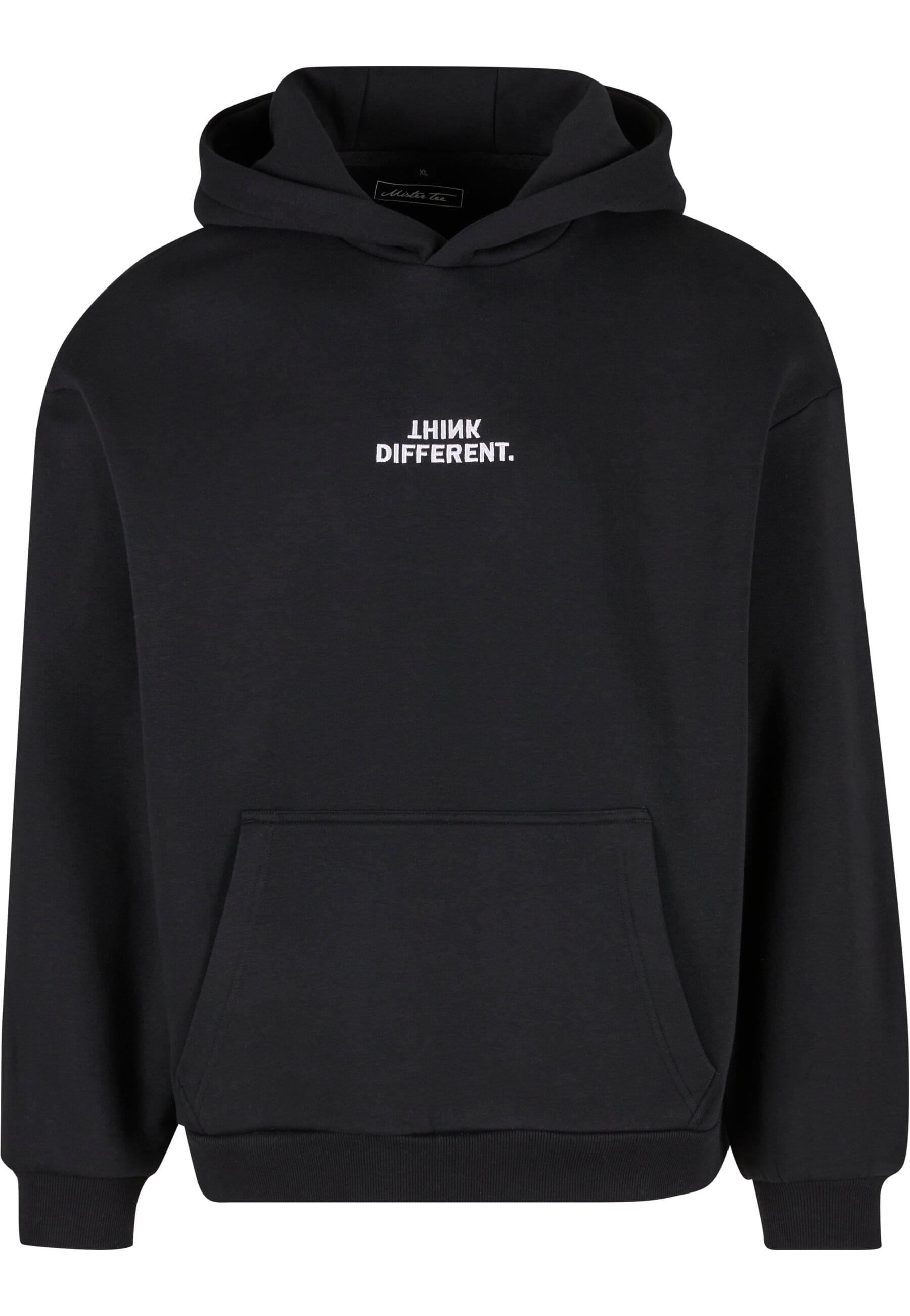 MisterTee Kapuzensweatshirt "MisterTee Think Different EMB Fluffy Hoody", 1 günstig online kaufen