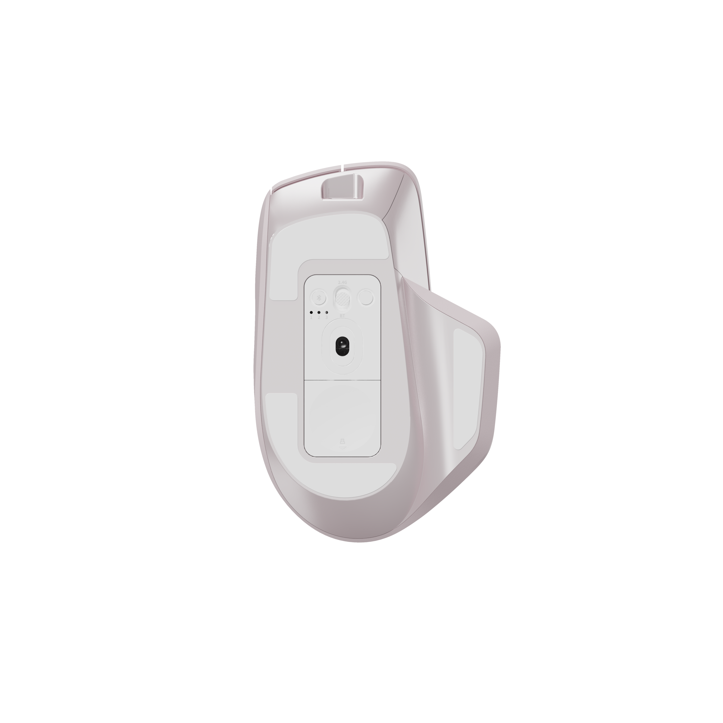 Rapoo ergonomische Maus »MT760M, Kabellose Multi-Mode-Maus«, Bluetooth-Funk
