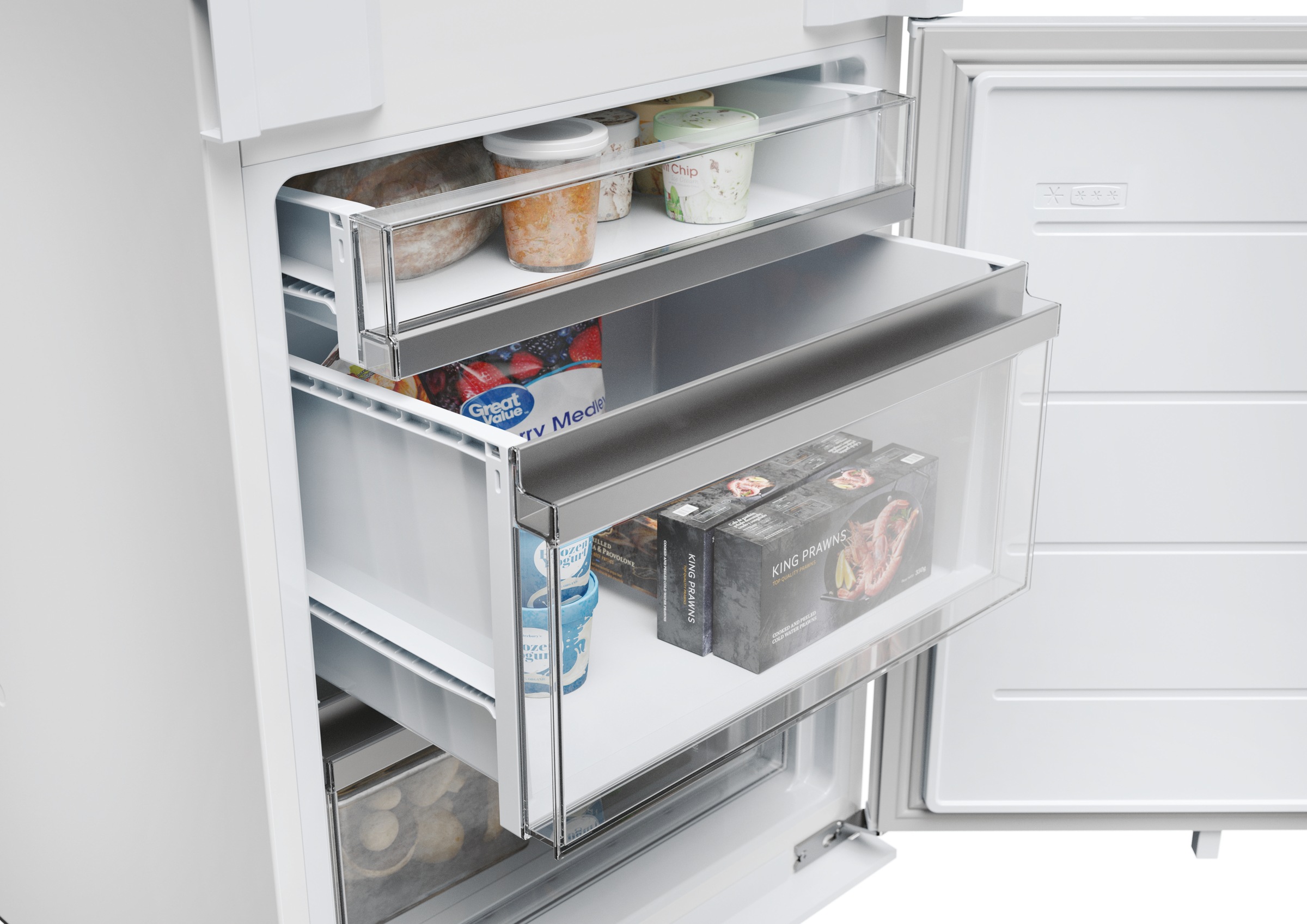 Haier Einbaukühlschrank Titanium Series 6 »HBW7518BT«, mit Daylight-System