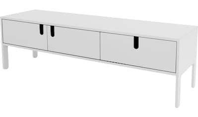 Lowboard »UNO«, mit 2 Türen und 1 Schublade, Design von Olivier Toulouse By Tenzo