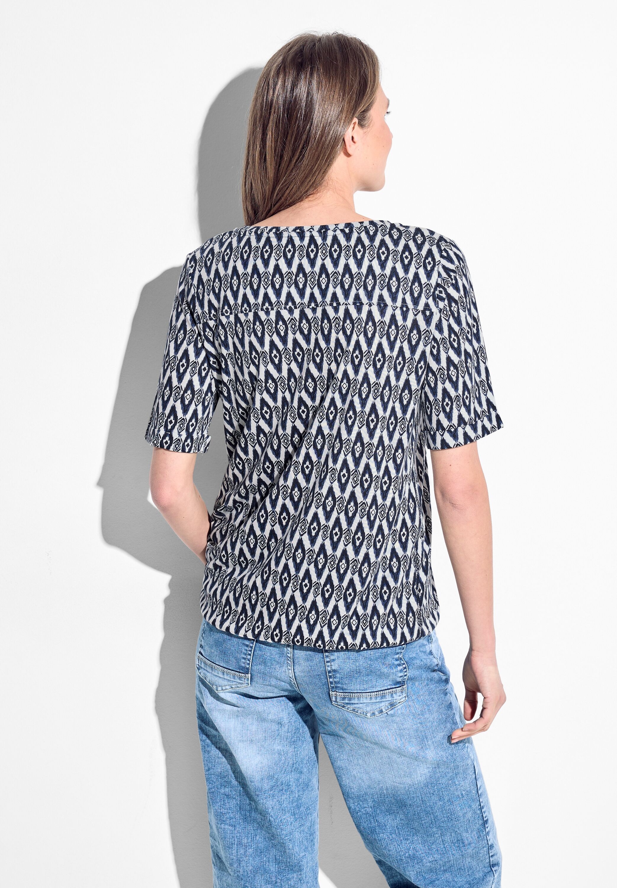 Cecil Print-Shirt, mit Minimal-Print günstig online kaufen