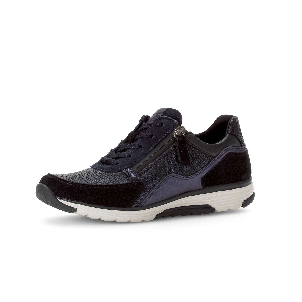 Gabor Sneaker »Sneaker low Materialmix Leder/Lederimitat«