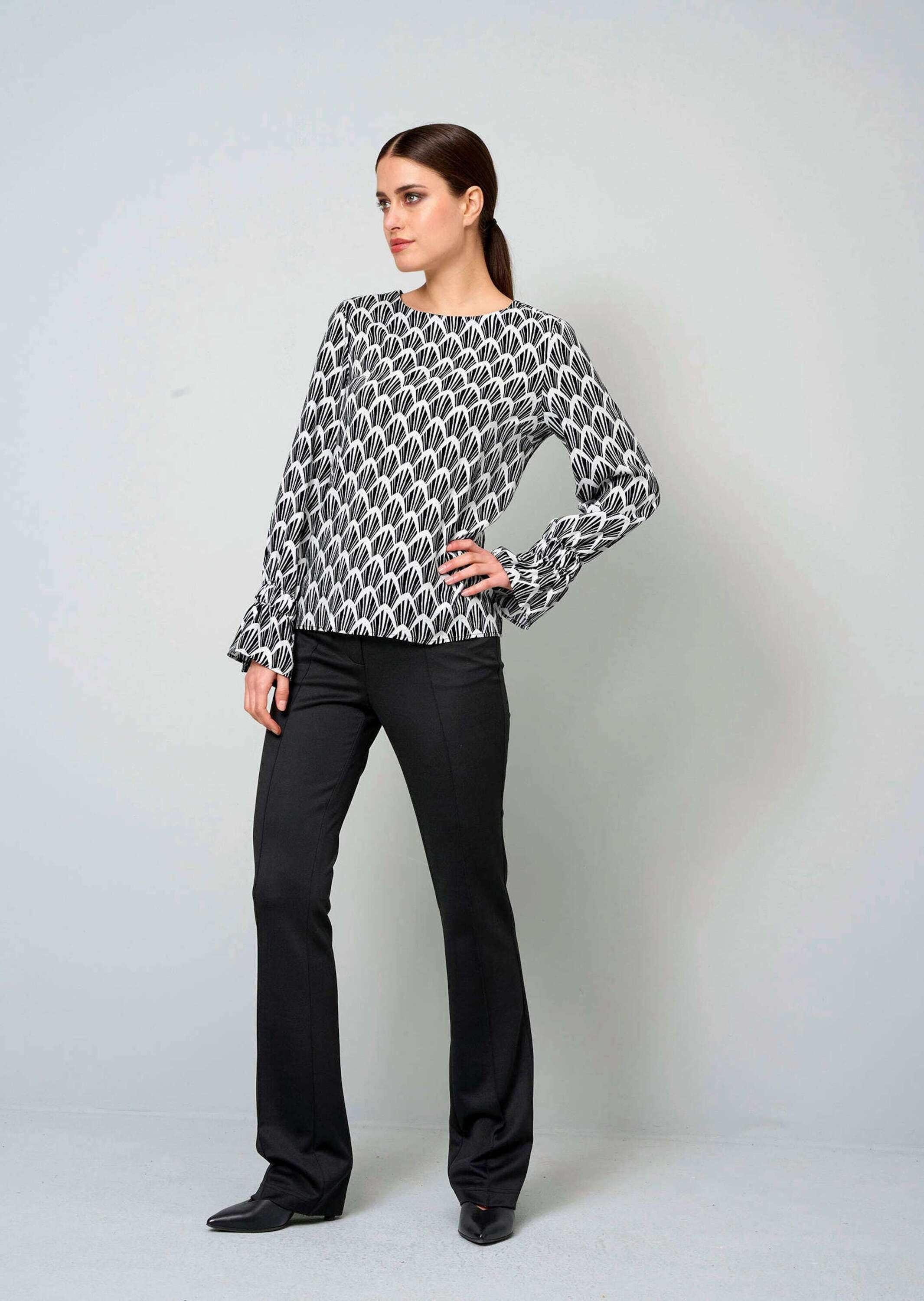 Alba Moda Schlupfbluse »Bluse Bluse in Alloverprint«