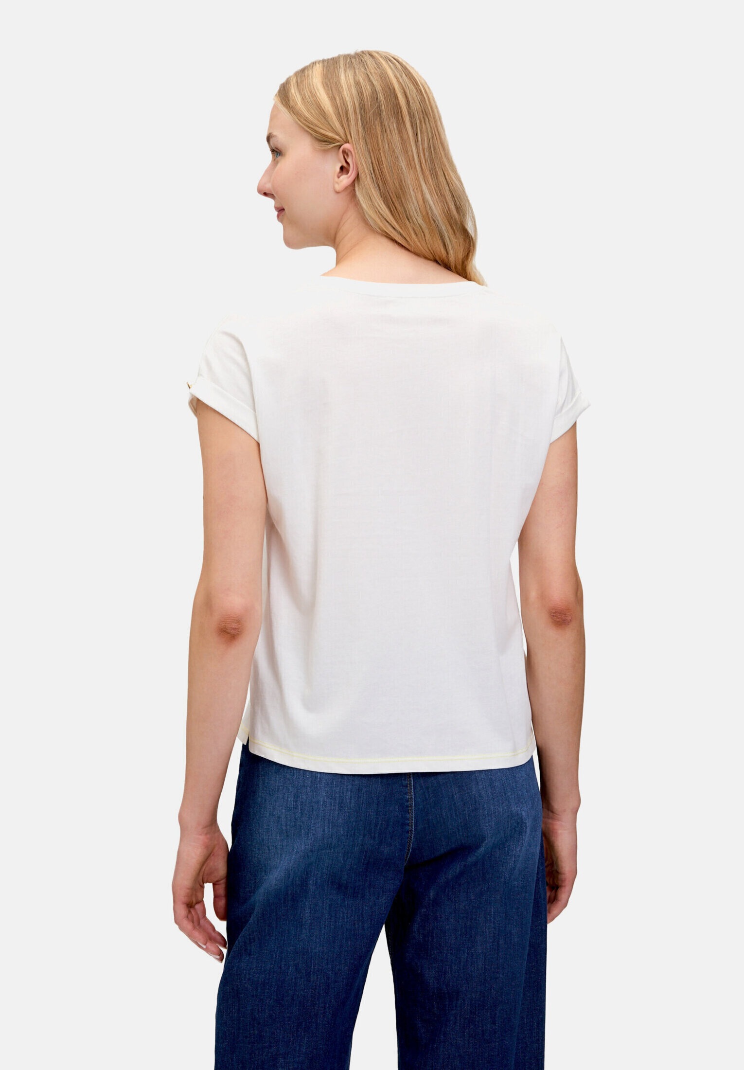 Cartoon Kurzarmshirt »Damen mit Ärmelaufschlag« 1 Stk.