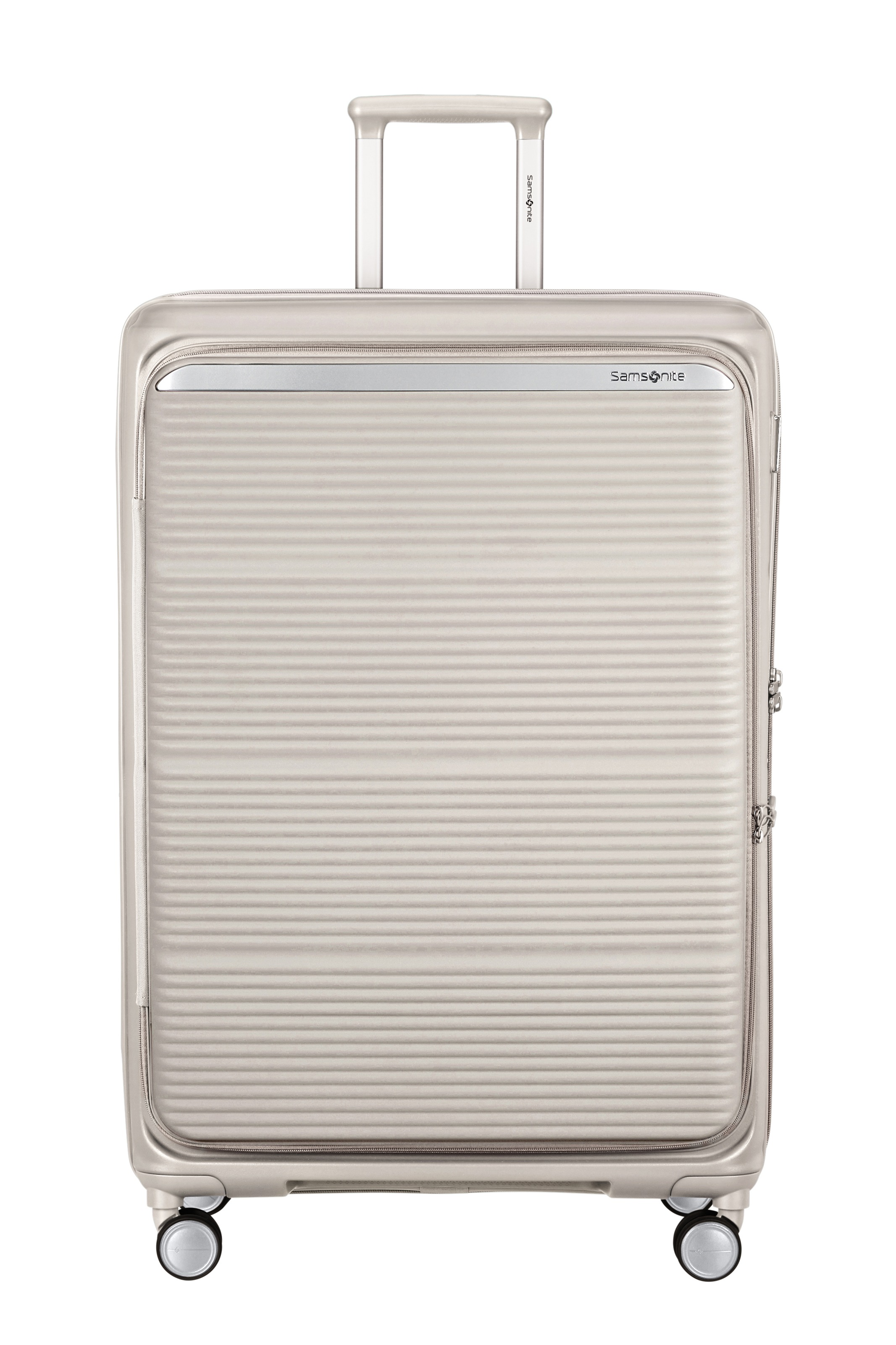 Samsonite Hartschalen-Trolley »PARALUX« 126 l 4 Rollen mit Teleskopgriff und Soft-Touch-Tragegriffen, aus Polypropylen