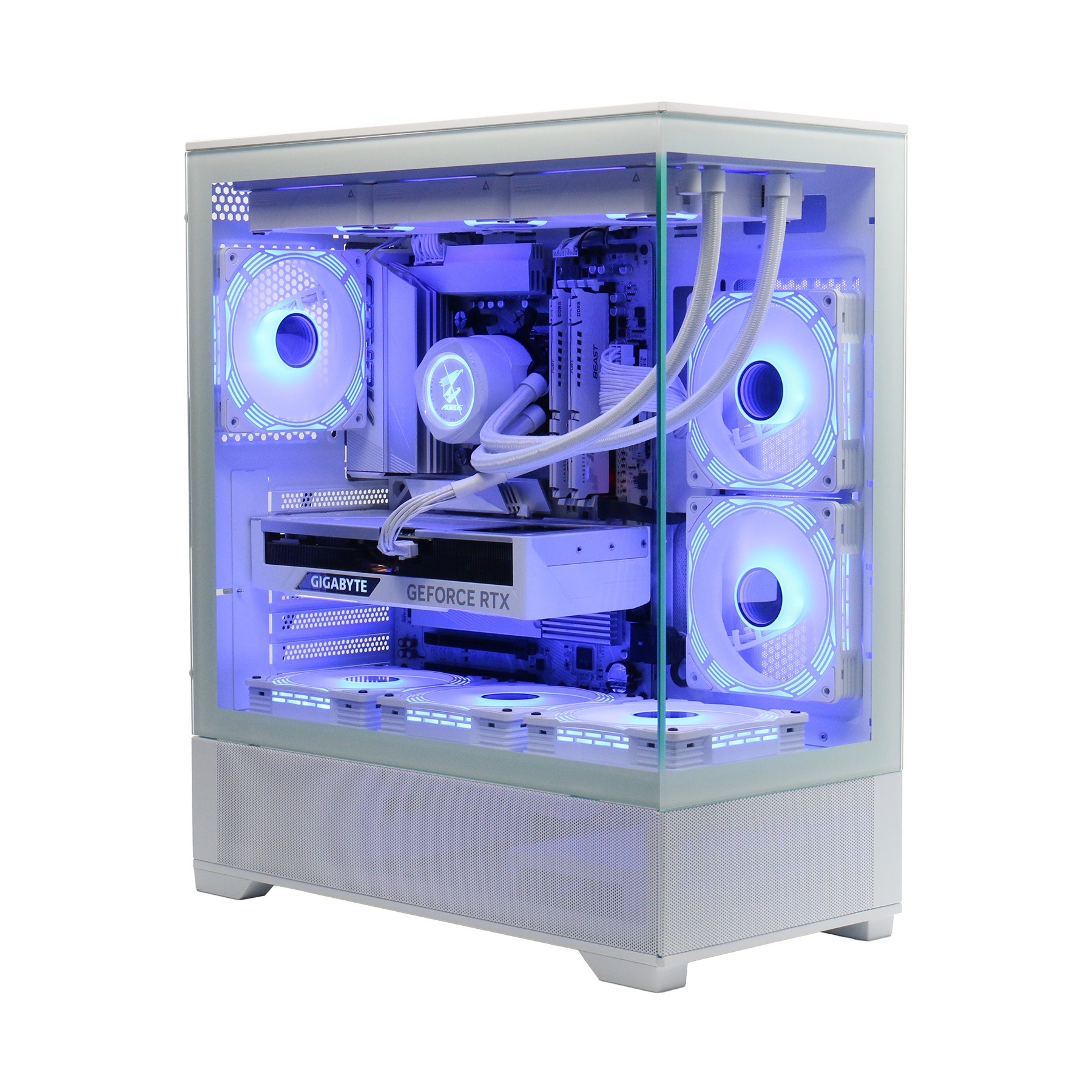 GAMEMAX Gaming-PC »ICE 7764«, Windows 11, DDR5 RAM