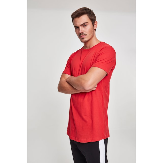 URBAN CLASSICS Kurzarmshirt »Herren Shaped Long Tee«, (1 tlg.) ▷ kaufen |  BAUR | T-Shirts