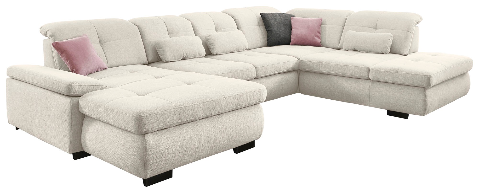 Die PlanBar Ecksofa "MP-IN16012 L-Form, mit Kaltschaum-Polsterung" inkl. Si günstig online kaufen