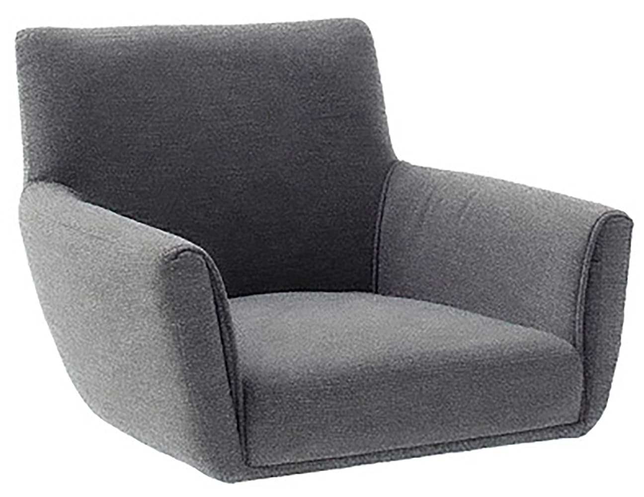 MCA furniture 4-Fußstuhl »WILSON Esszimmerstuhl, Armlehnstuhl, Polsterstuhl, modern«, (Set), 1 St., Flachgewebe, Stuhl, Armlehnenstuhl, drehbar, Taschenfederkern, belastbar 160 kg,XXL