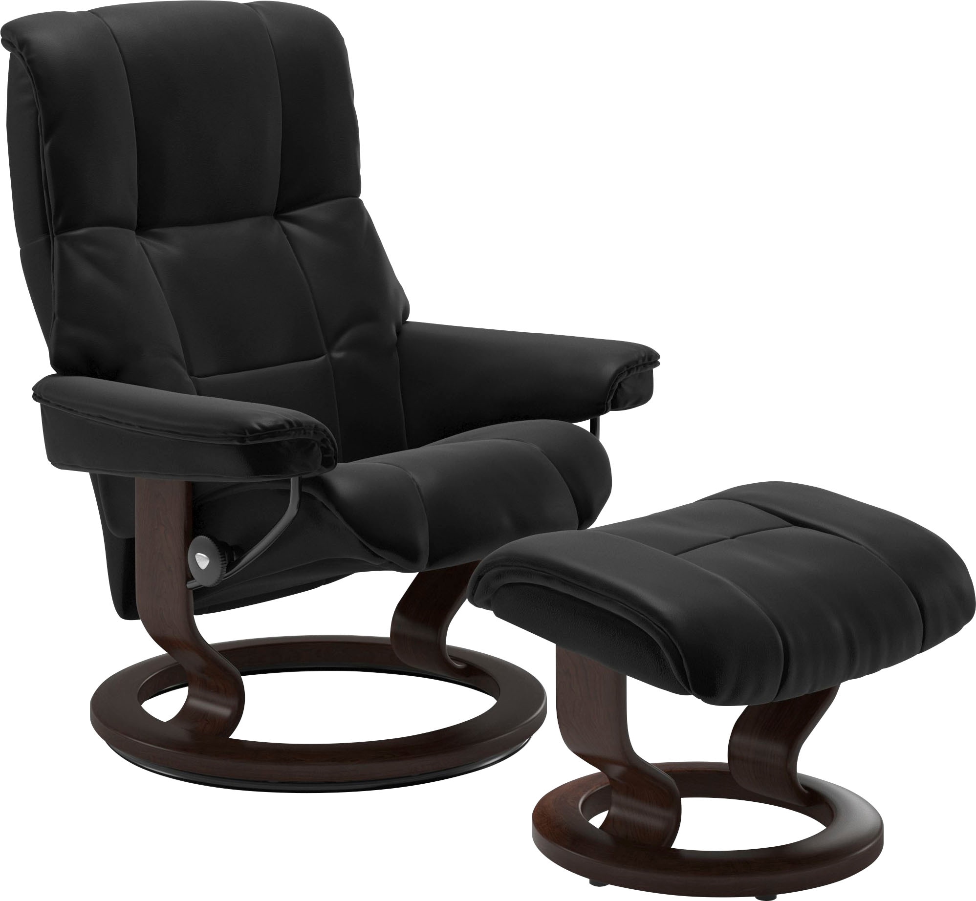 Stressless Fußhocker "Mayfair", mit Classic Base, Gestell Braun