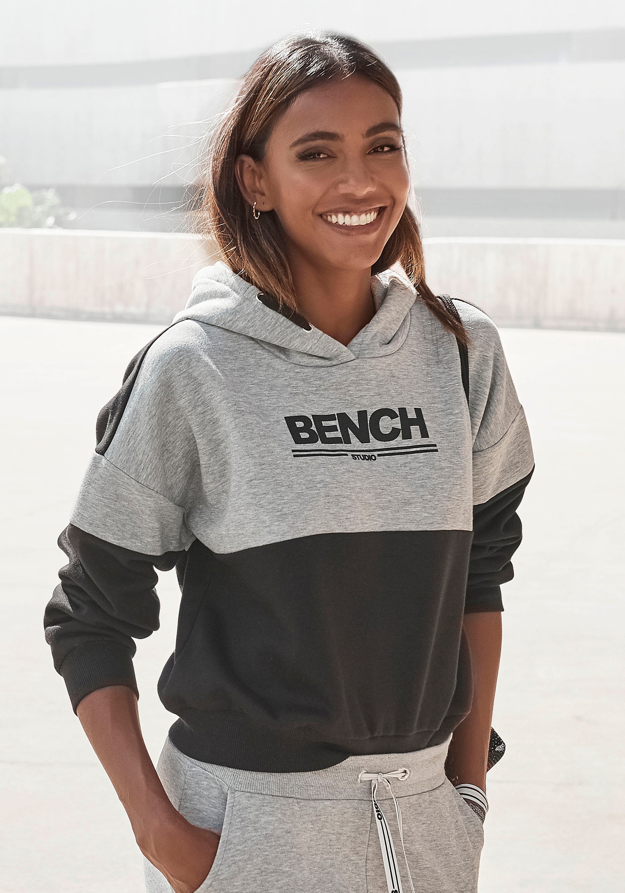 Bench. Hoodie, mit Logodruck BAUR kaufen 