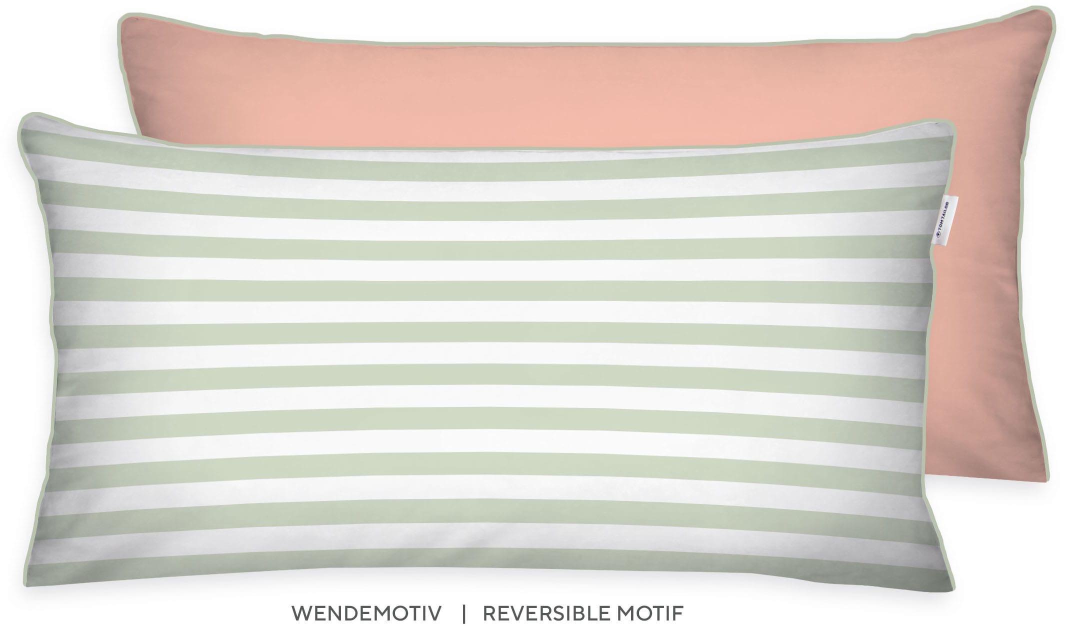 TOM TAILOR HOME Kissenhülle "new bedroom, STRIPES WITH A KICK, 40x40cm oder günstig online kaufen