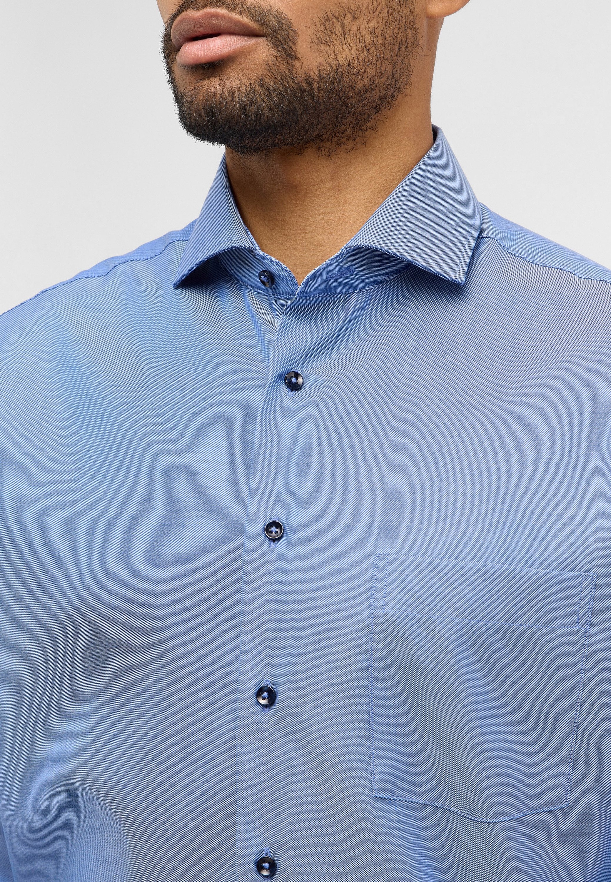 Eterna Langarmhemd »MODERN FIT«, NON IRON (bügelfrei)