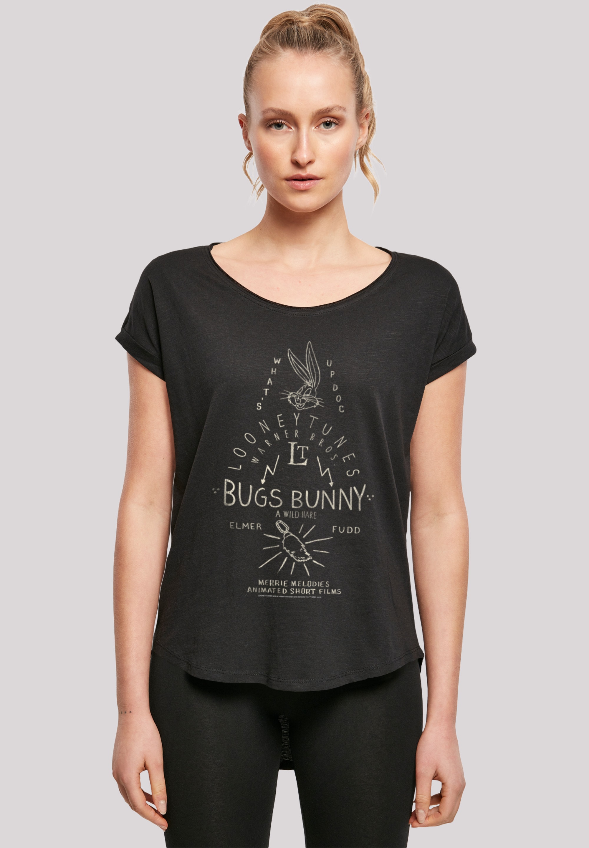 F4NT4STIC T-Shirt "Looney Tunes Bugs Bunny A Wild Hare", Print günstig online kaufen