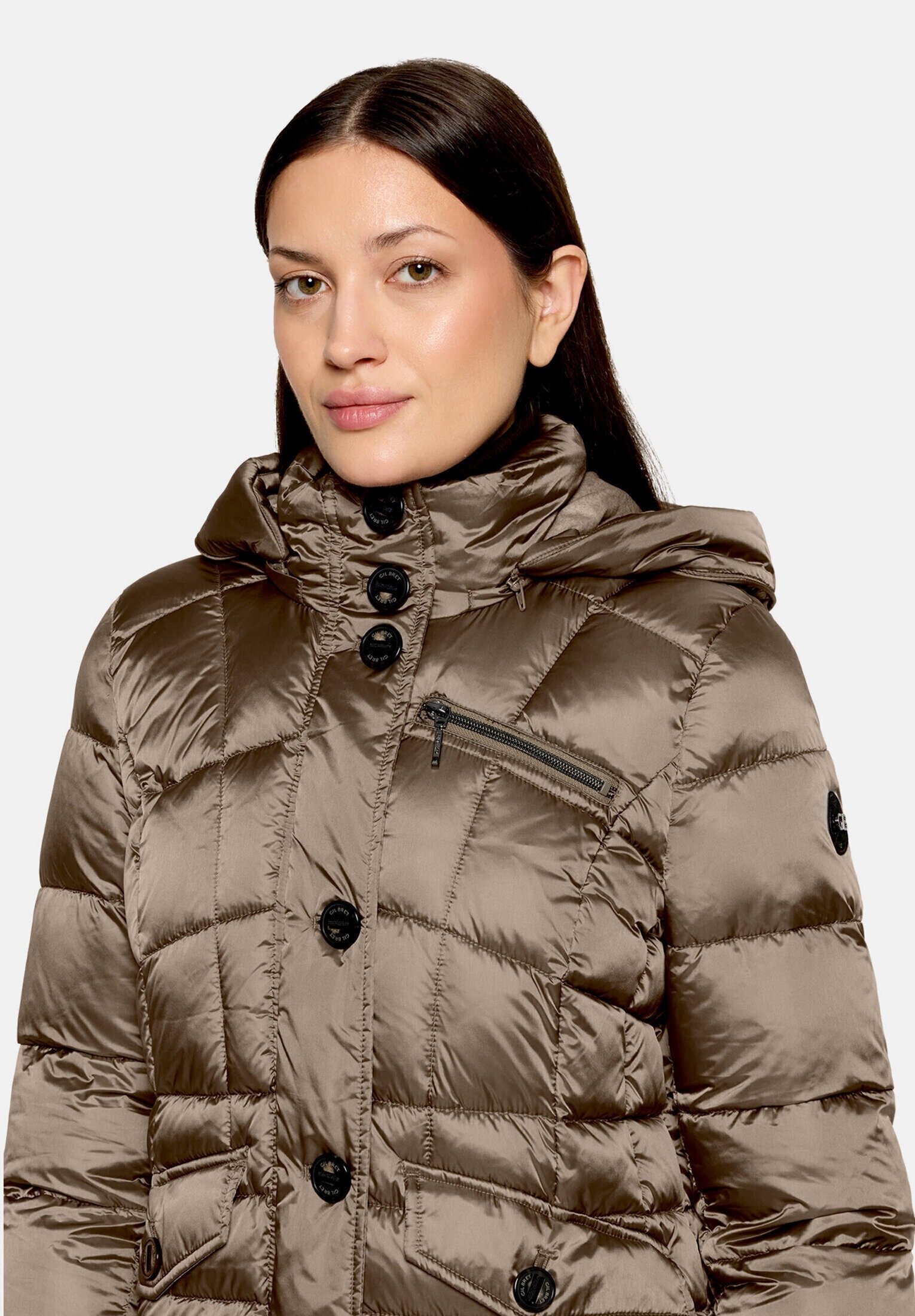 Gil Bret Winterjacke »Damen mit abnehmbarer Kapuze« mit Kapuze