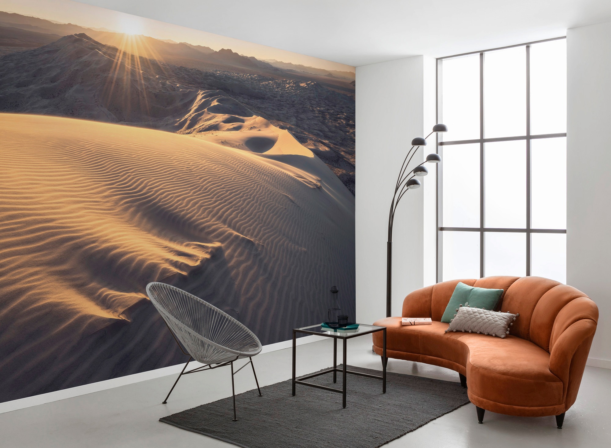 Komar Vliestapete »Digitaldruck Vlies -  Mojave Heights - Größe 450 x 280 cm« bedruckt glatt Wohnzimmer, Schlafzimmer