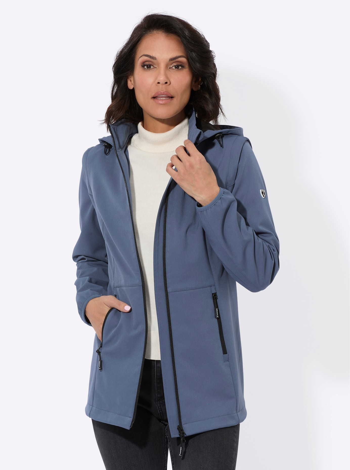 Casual Looks Softshelljacke, mit Kapuze günstig online kaufen