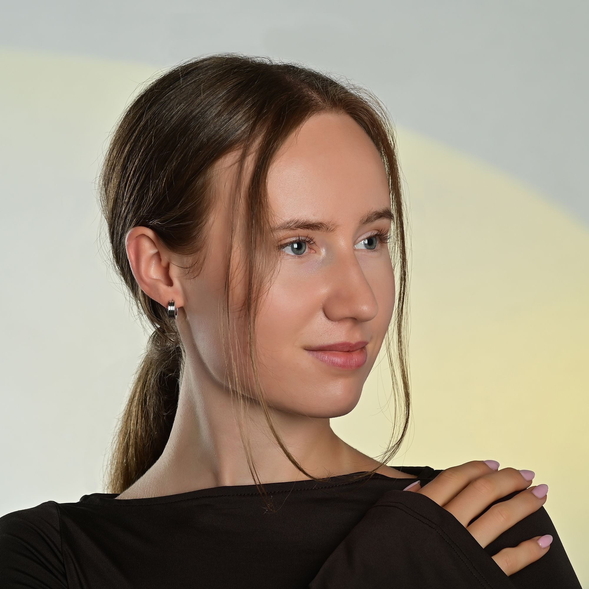 Adelia´s Klappcreolen "Unisex Ohrringe – Klappcreole aus Edelstahl" Ein kle günstig online kaufen