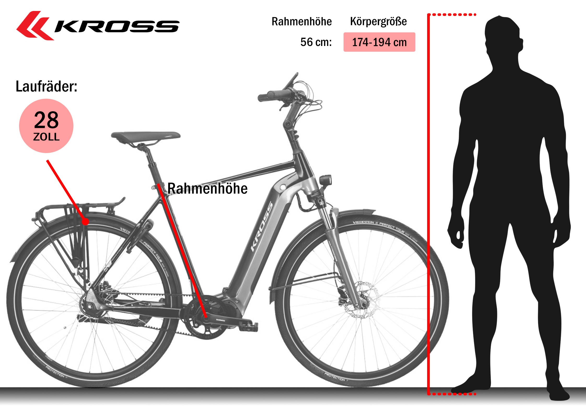 Kross »E-Citybike Herren Sentio 6.0 28" grün« 8 Gang Shimano Nexus Schaltwerk Nabenschaltung Mittelmotor 250 W Pedelec, Elektrofahrrad für Damen und Herren