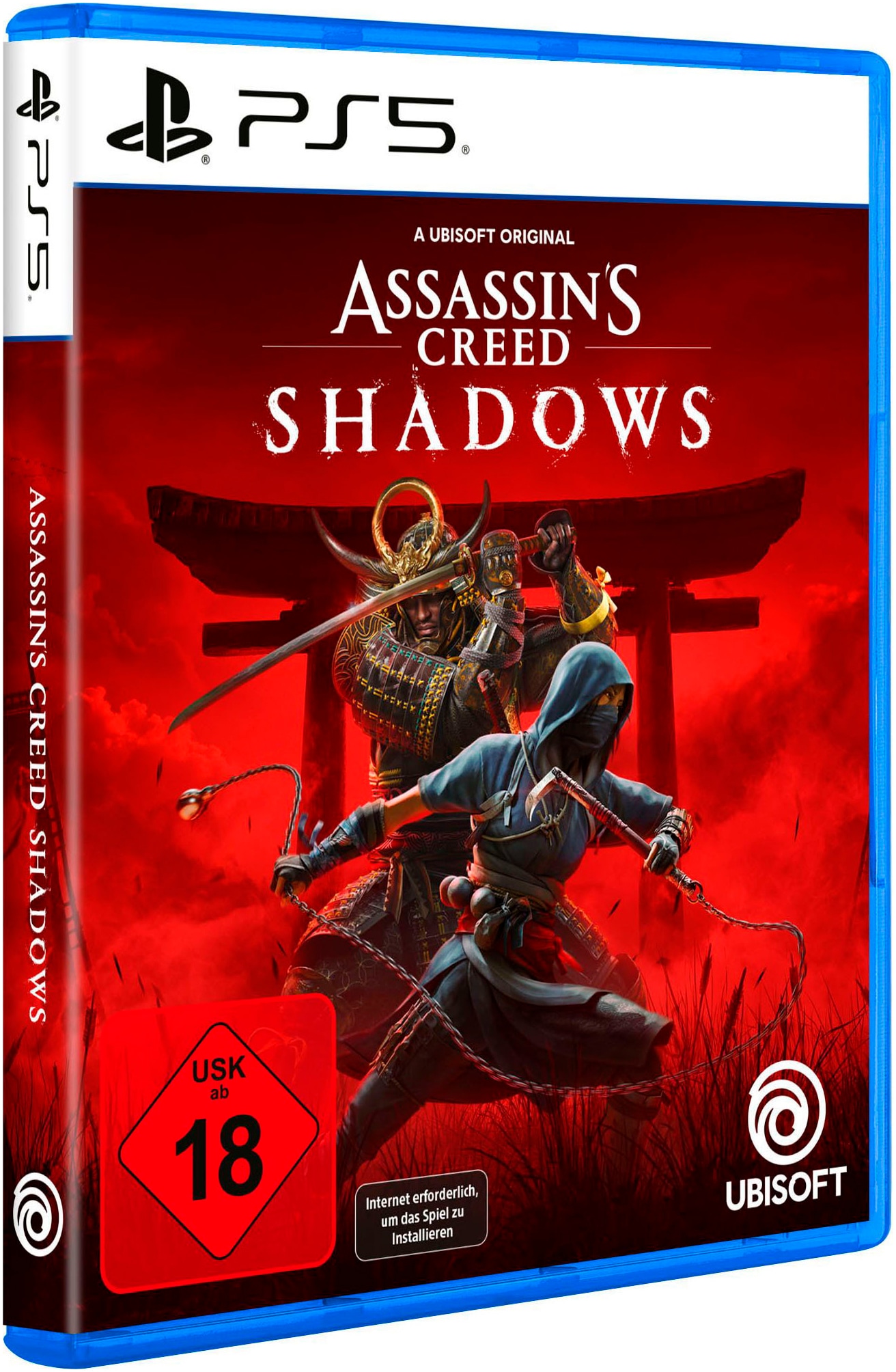 UBISOFT Spielesoftware »Assassin's Creed Shadows inkl. SAMSUNG 990 PRO Heatsink interne SSD«, PlayStation 5
