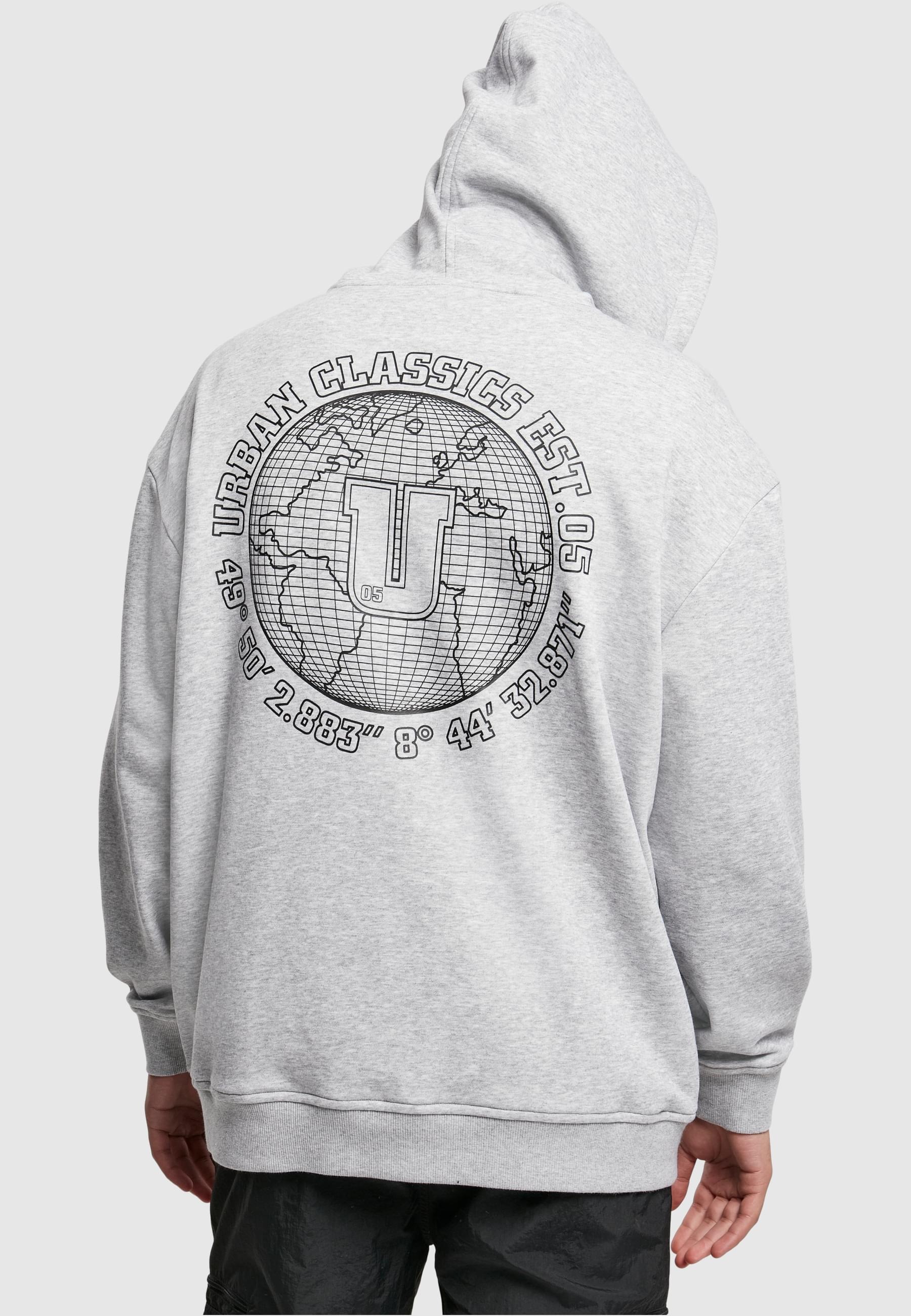 URBAN CLASSICS Sweatshirt »Urban Classics Herren Globetrotter Hoody«, (1 tlg.)