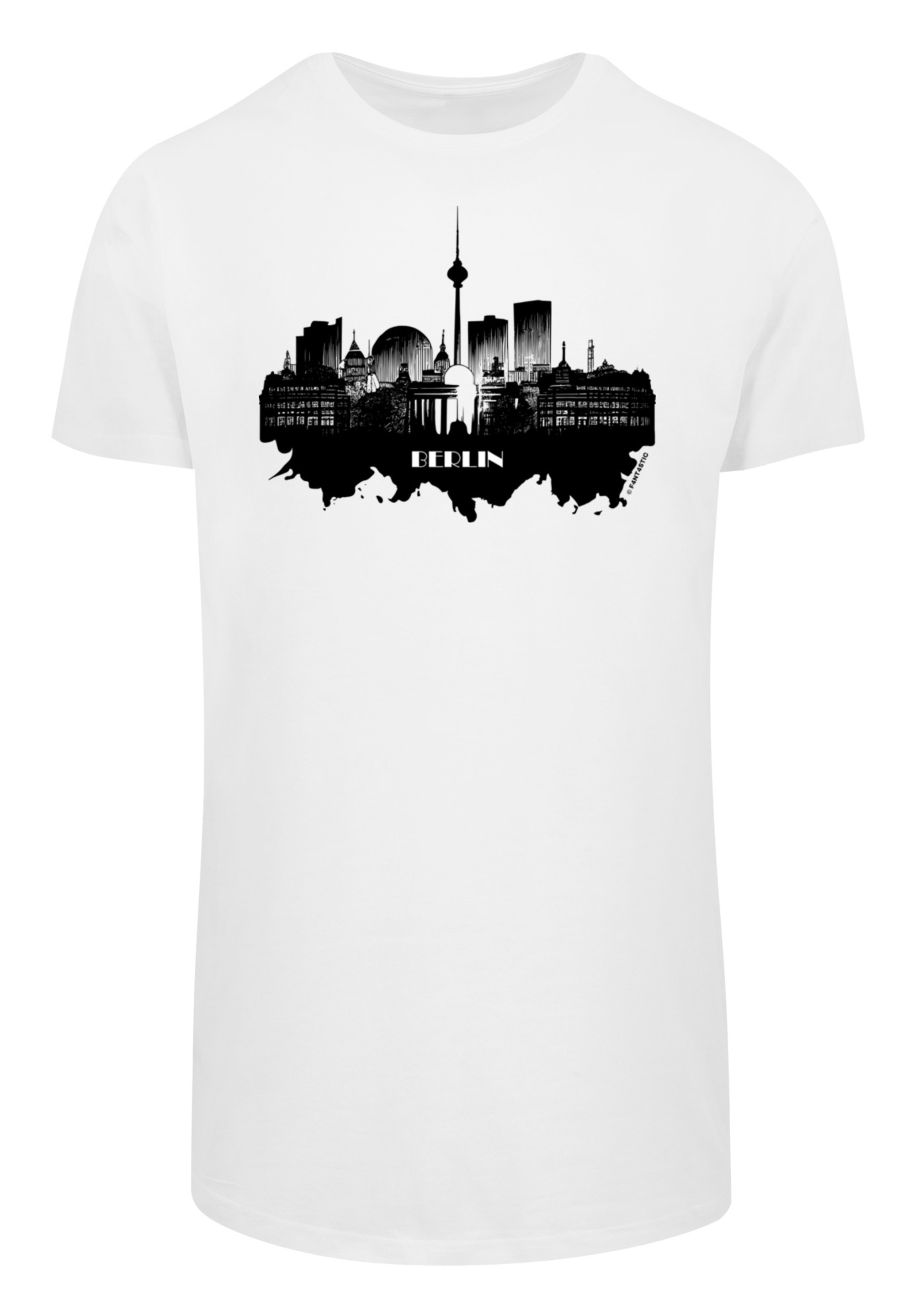 F4NT4STIC T-Shirt »Cities Collection - Berlin skyline«, Print