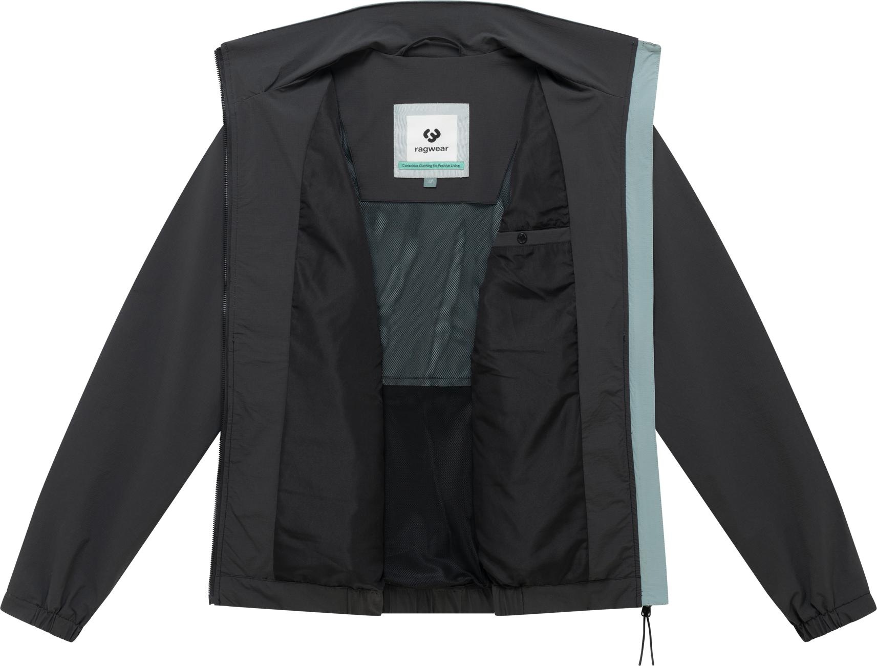 Ragwear Outdoorjacke »Corb« ohne Kapuze Leichte Herren Übergangsjacke mit Stehkragen