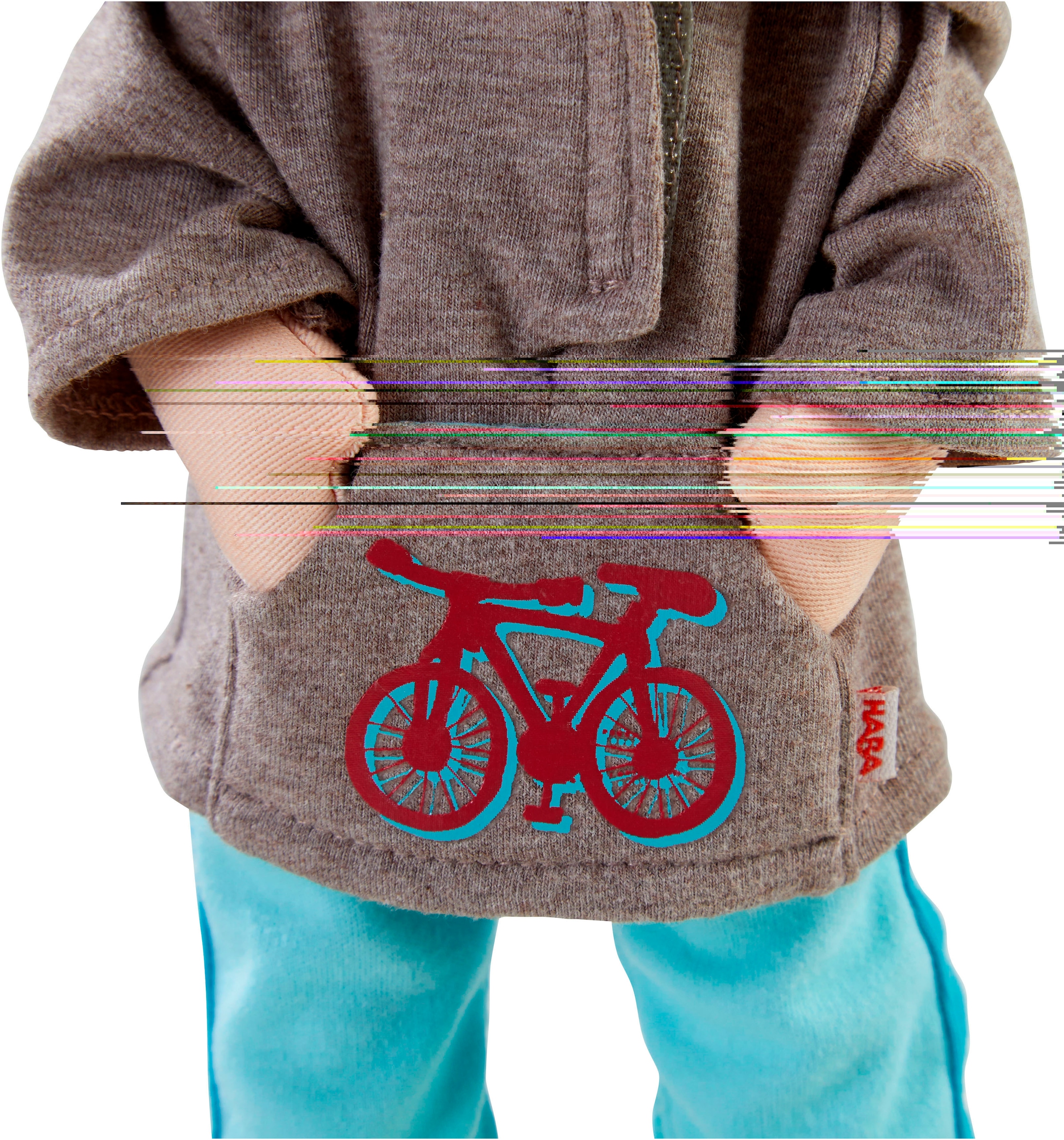 Haba Stoffpuppe »Lian«, Mit Hoodie und Hose