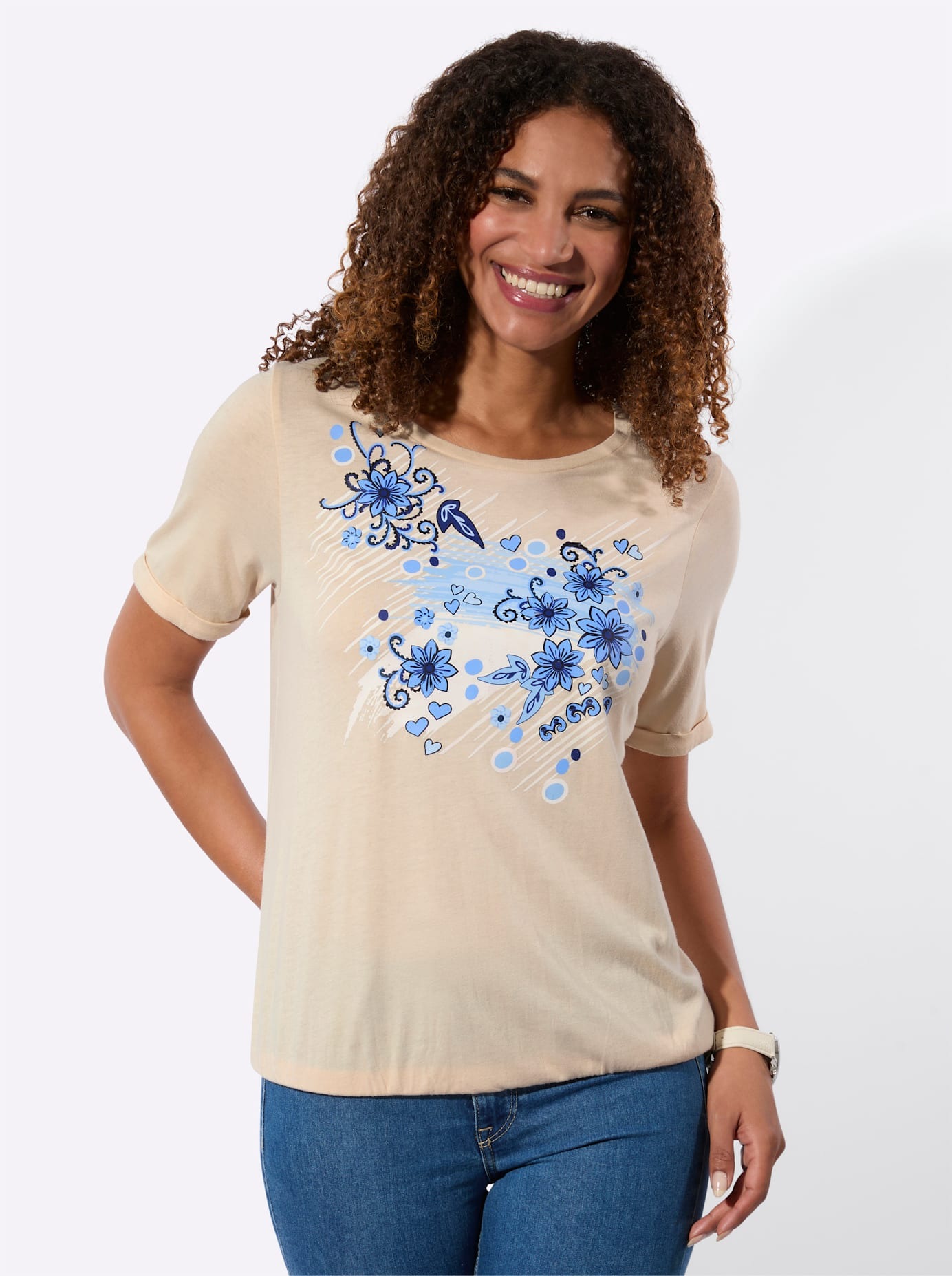 Inspirationen Kurzarmshirt "Kurzarm-Shirt" 1 tlg. günstig online kaufen