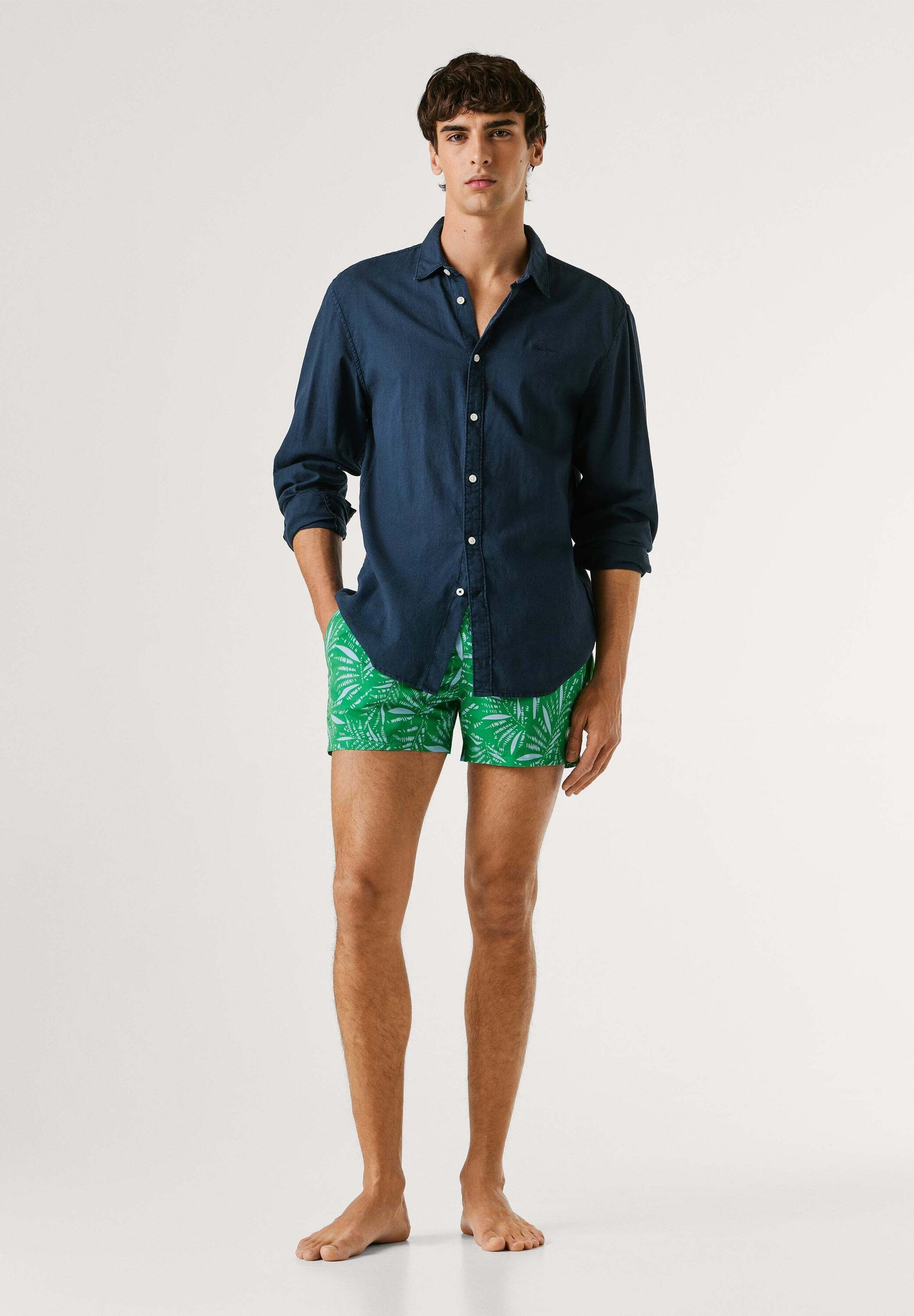 Pepe Jeans Schwimmanzug »swimsuit DOTTED LEAVES SH SWIMSHORT«