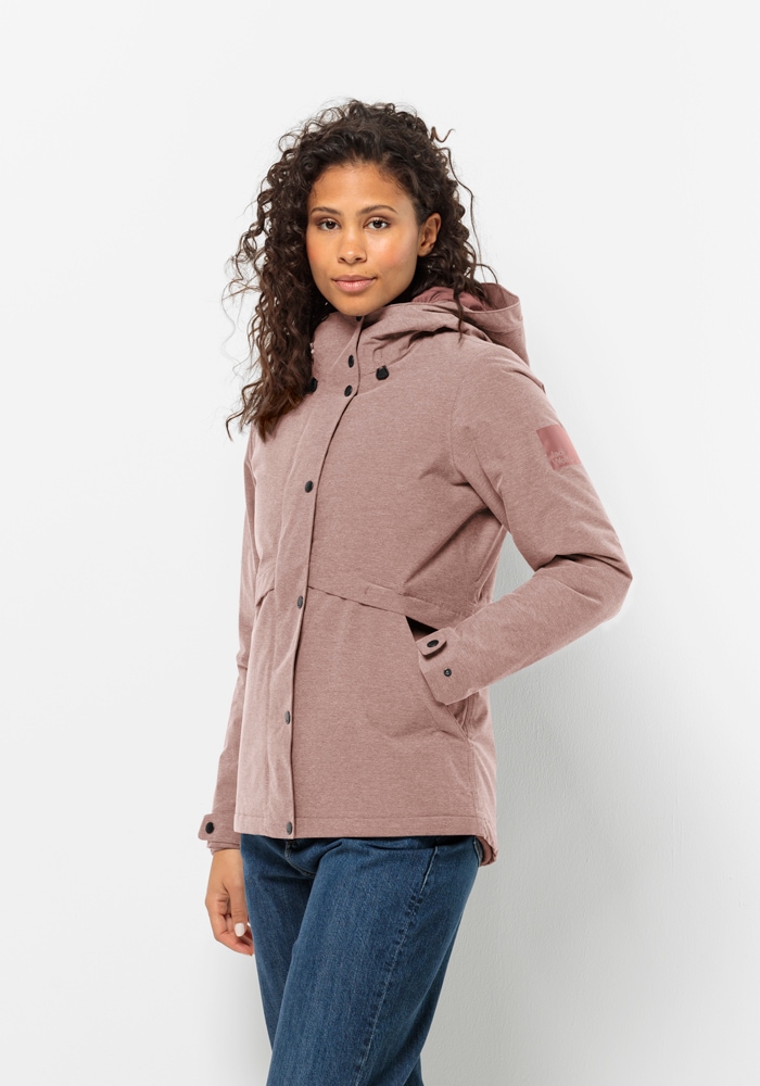 Jack Wolfskin Winterjacke "SNOWY PARK JKT W", mit Kapuze