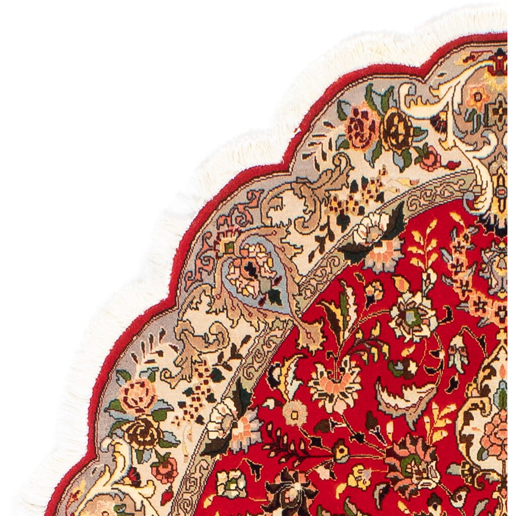 morgenland Orientteppich »Perser - Täbriz - Royal oval - 200 x 130 cm - rot«, oval