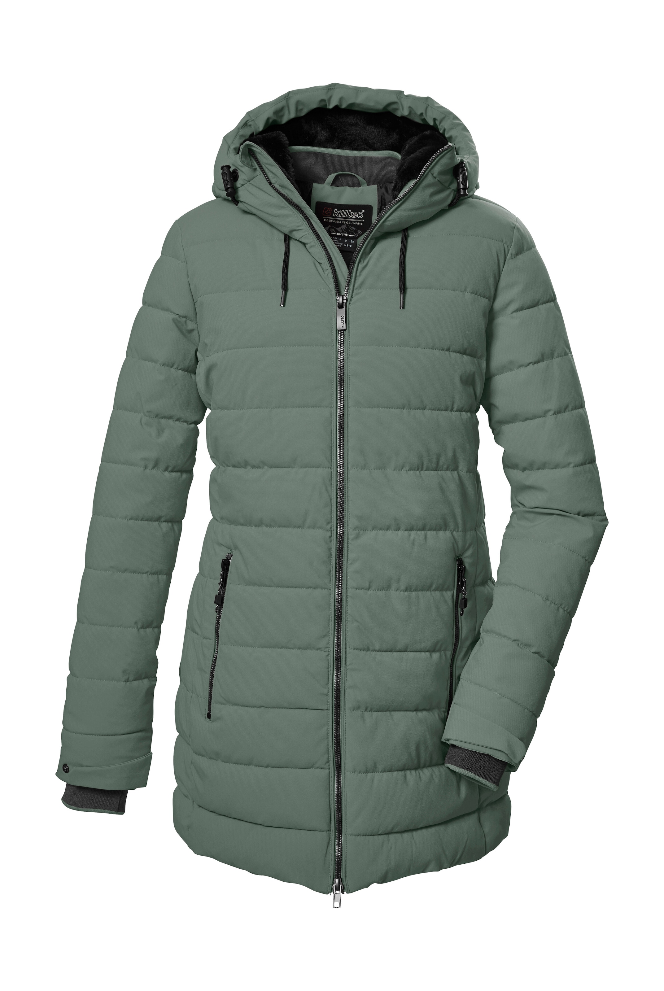 Killtec Steppmantel "KOW 55 WMN QLTD PRK" Wasserabweisender, winddichter Damenparka, atmungsaktiv
