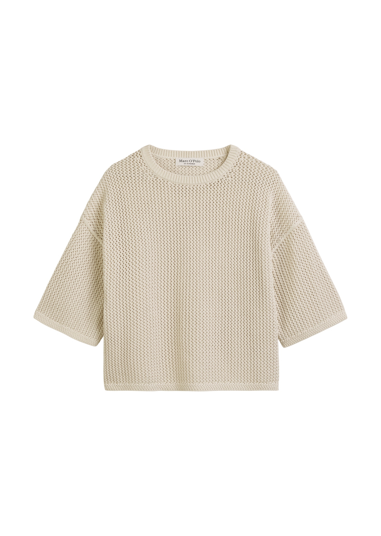 Marc O'Polo Rundhalspullover »aus softem Organic Cotton«