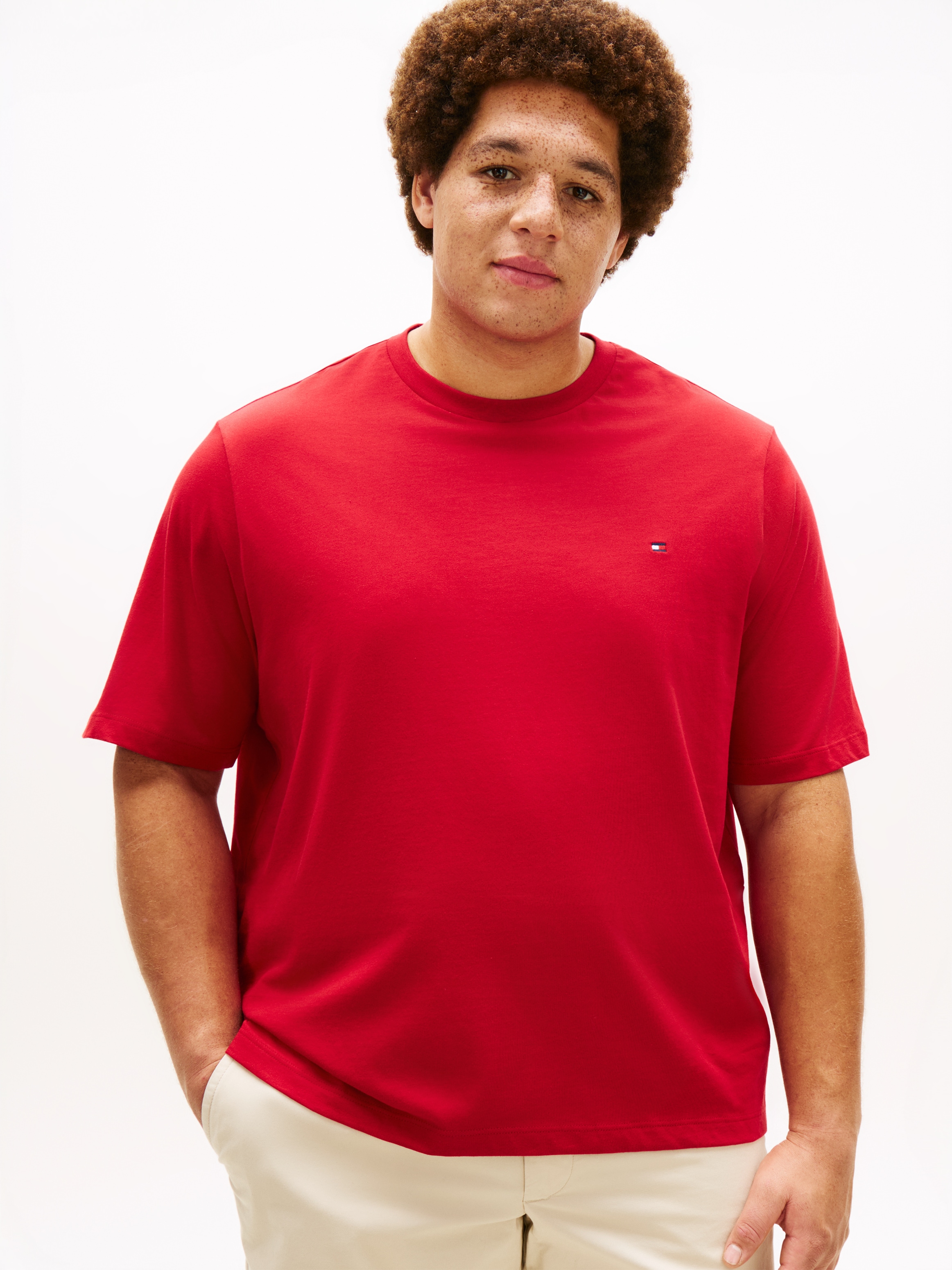 Tommy Hilfiger Big & Tall T-Shirt "BT-ESS SEASONAL REGULAR SOLID" Große Grö günstig online kaufen