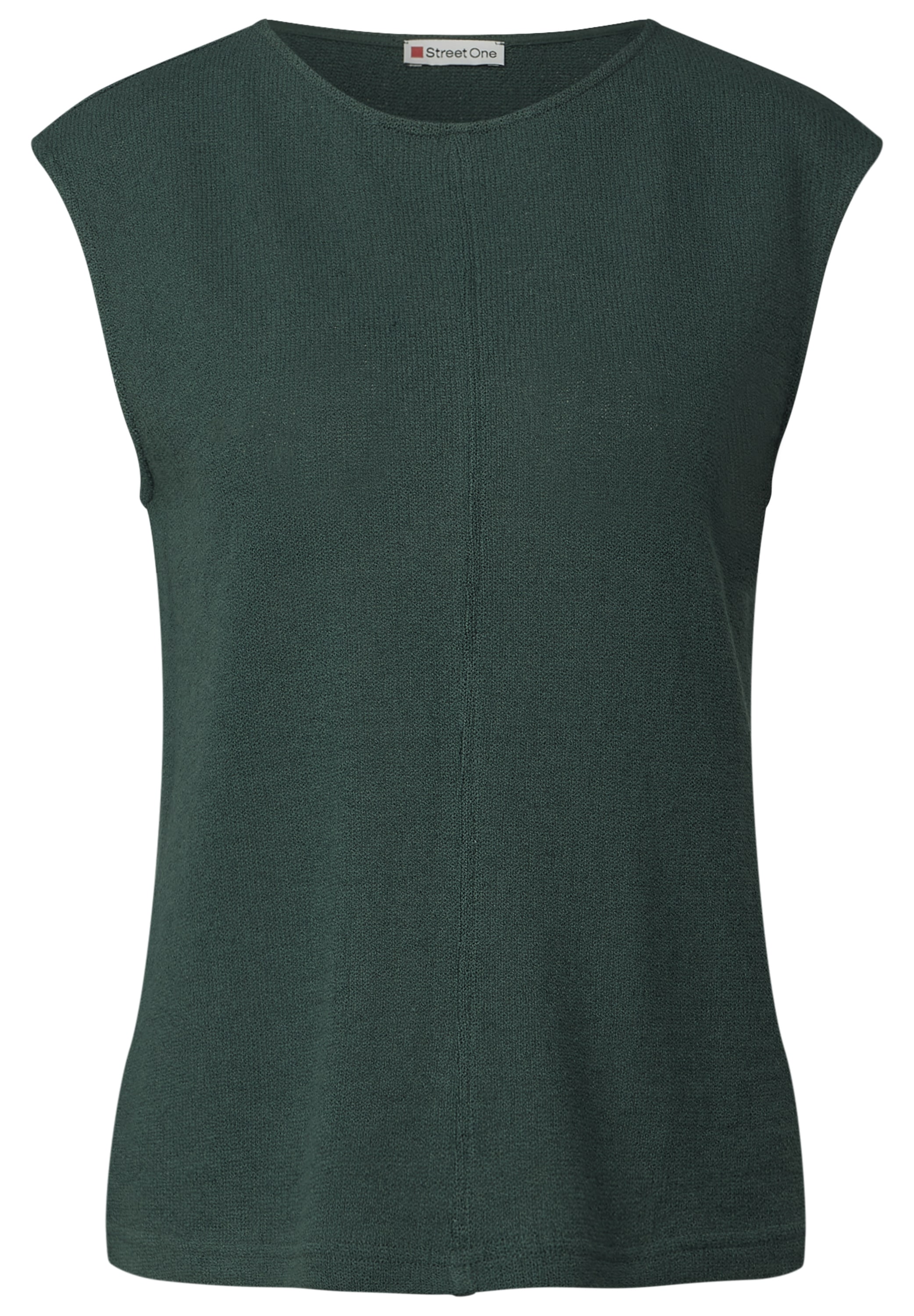 STREET ONE Stricktop, mit Rundhals