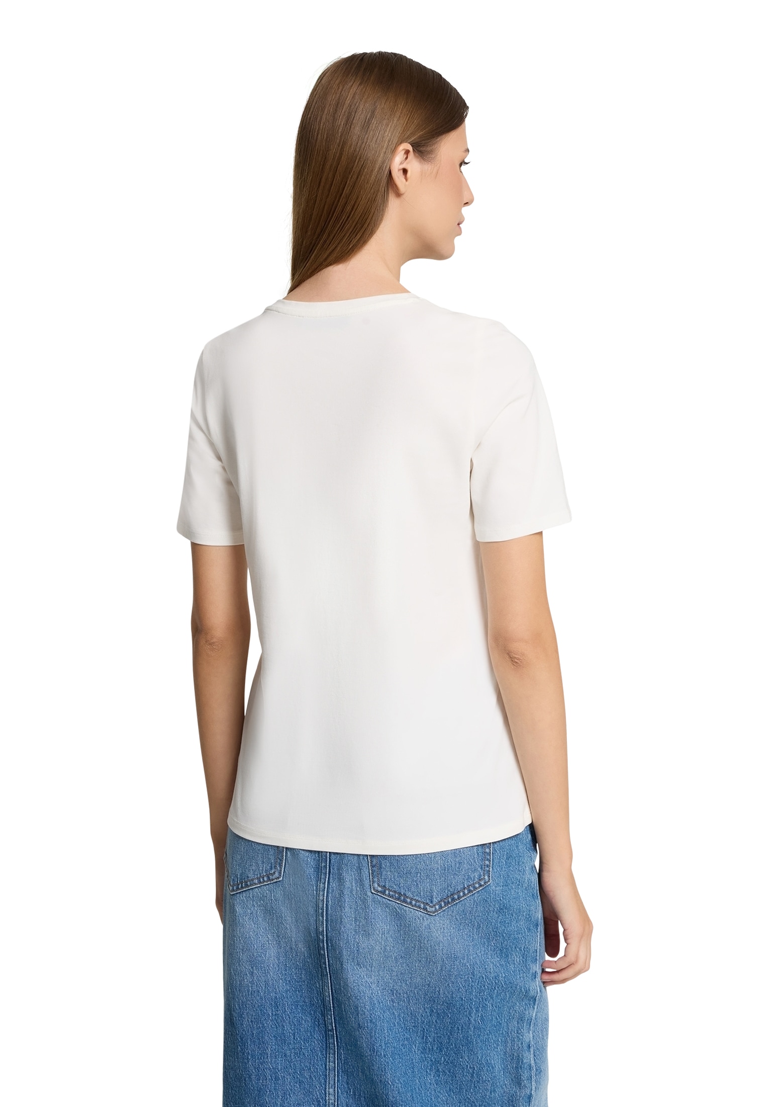 Betty Barclay Kurzarmshirt »Betty Barclay Damen Basic Shirt mit Aufdruck«, (1 tlg.), Foliendruck